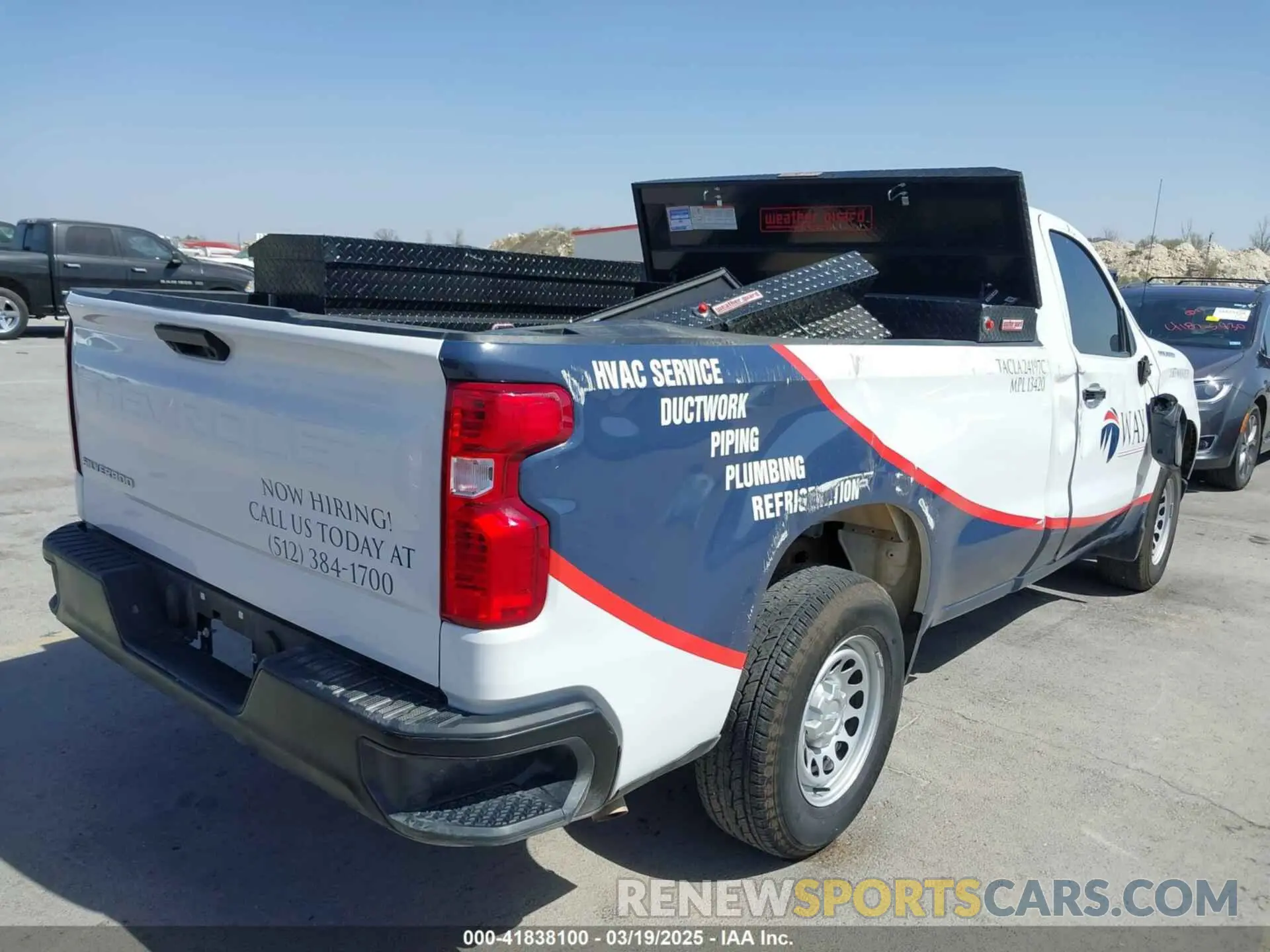 4 Photograph of a damaged car 3GCNAAEKXRG323886 CHEVROLET SILVERADO 1500 2024