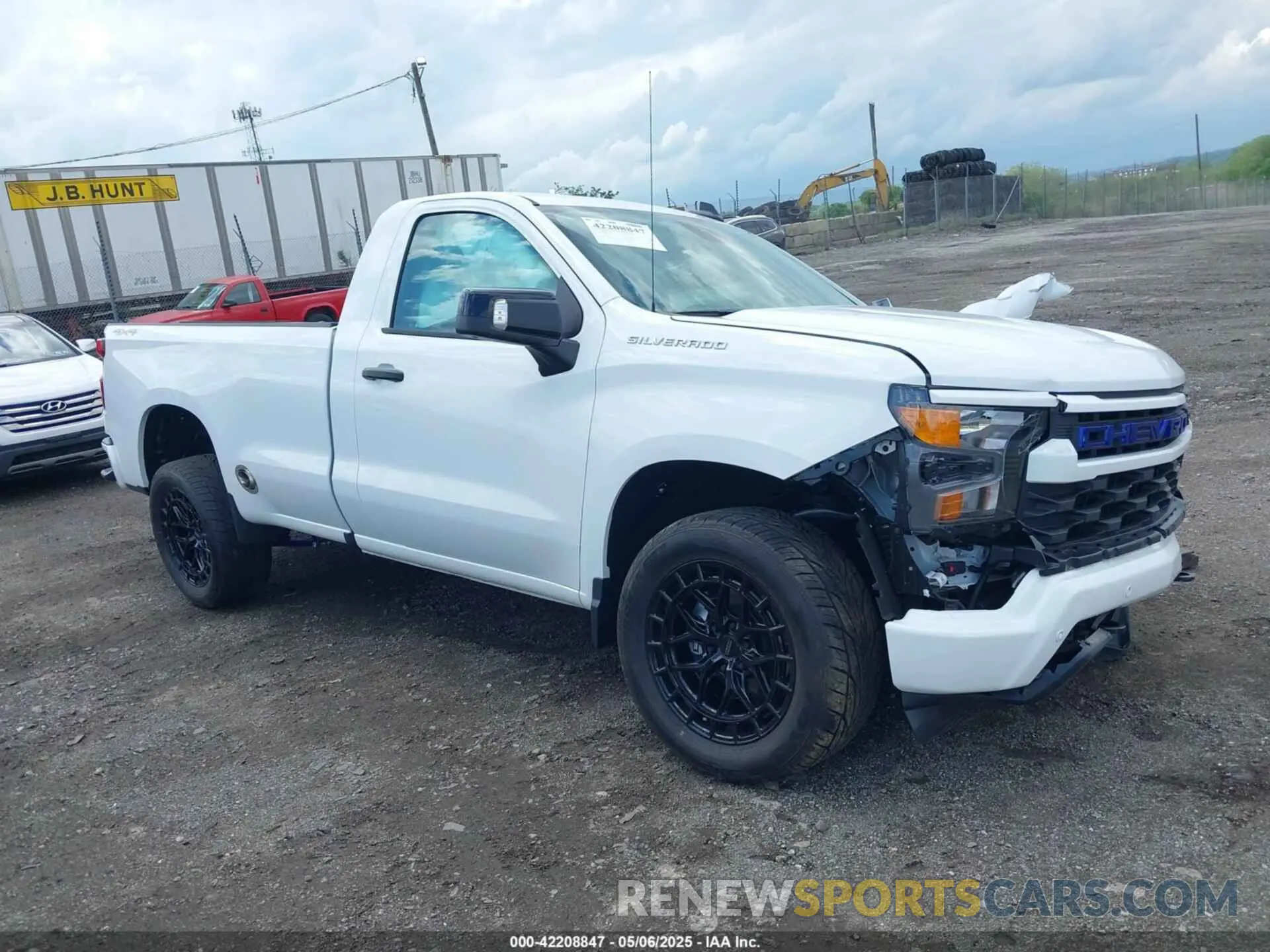 1 Photograph of a damaged car 3GCNDAED3RG269761 CHEVROLET SILVERADO 1500 2024