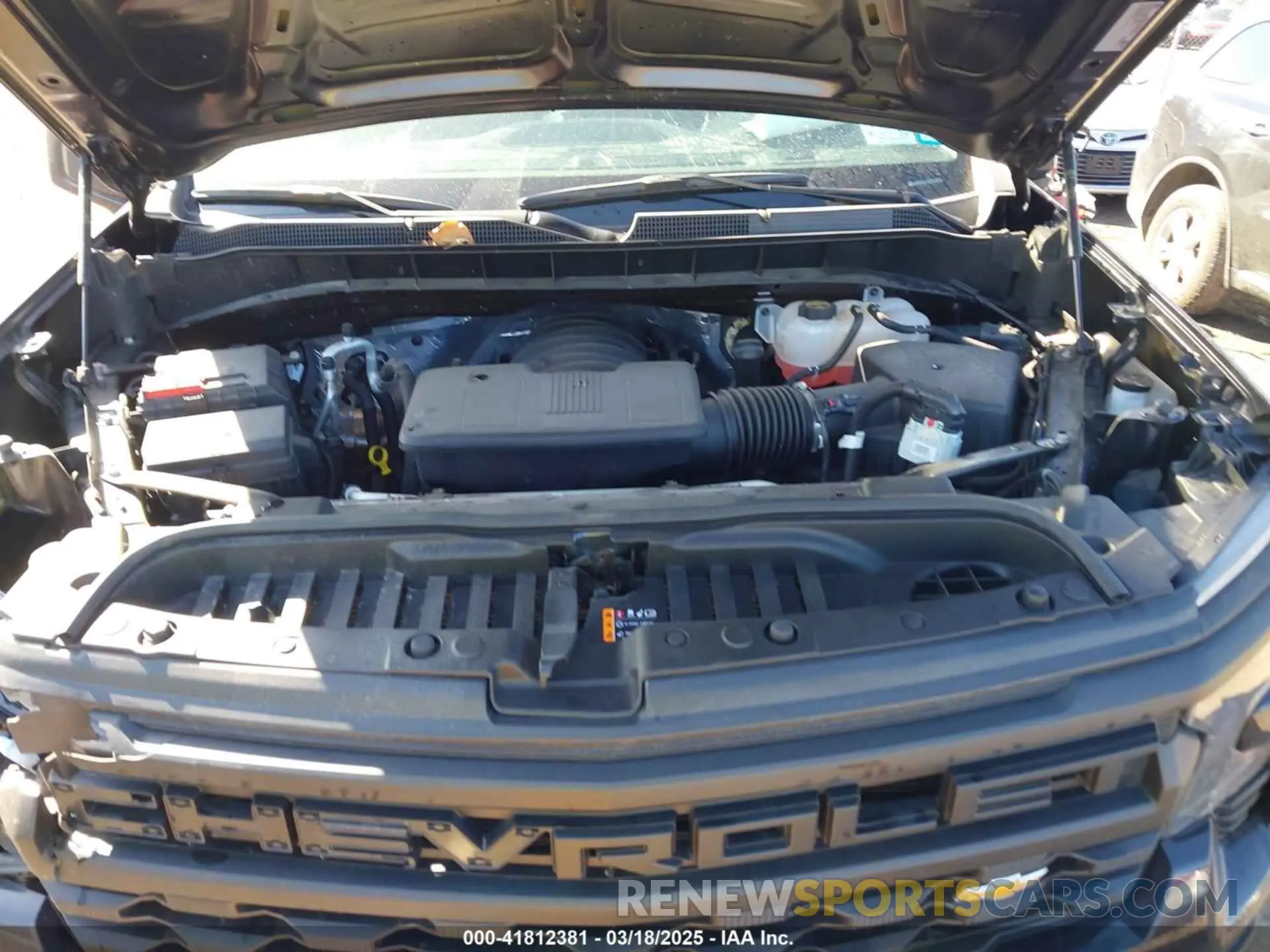 10 Photograph of a damaged car 3GCNDAEDXRG317577 CHEVROLET SILVERADO 1500 2024