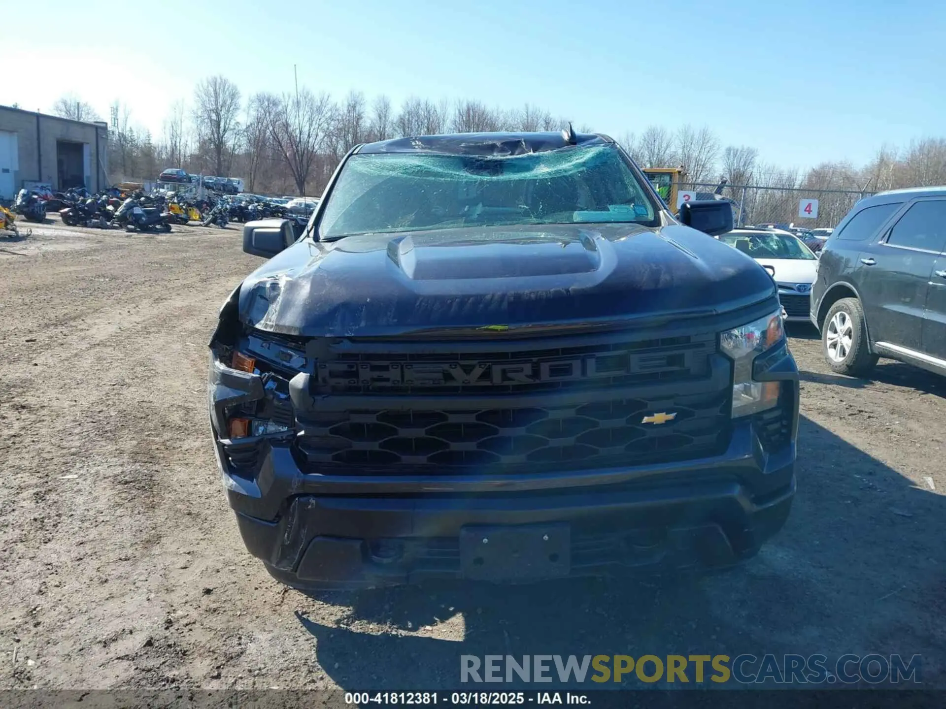 12 Photograph of a damaged car 3GCNDAEDXRG317577 CHEVROLET SILVERADO 1500 2024