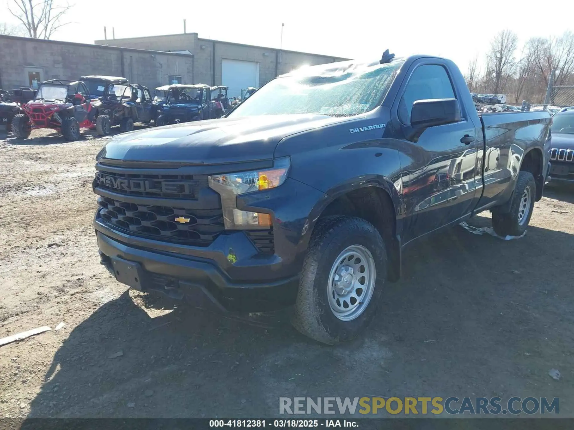 2 Photograph of a damaged car 3GCNDAEDXRG317577 CHEVROLET SILVERADO 1500 2024