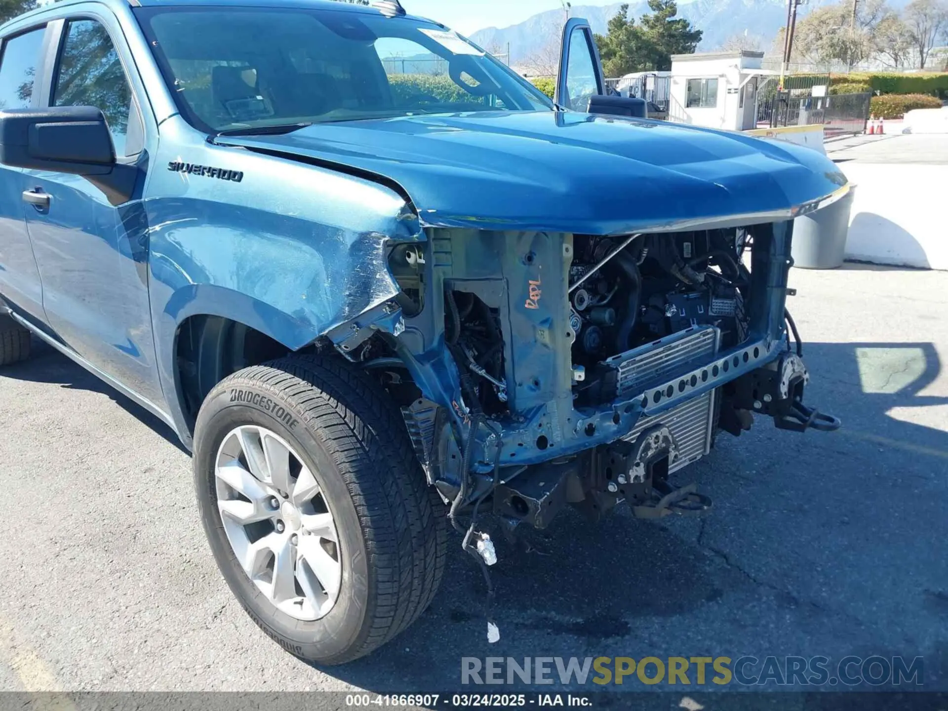 6 Photograph of a damaged car 3GCPABEK0RG293473 CHEVROLET SILVERADO 1500 2024
