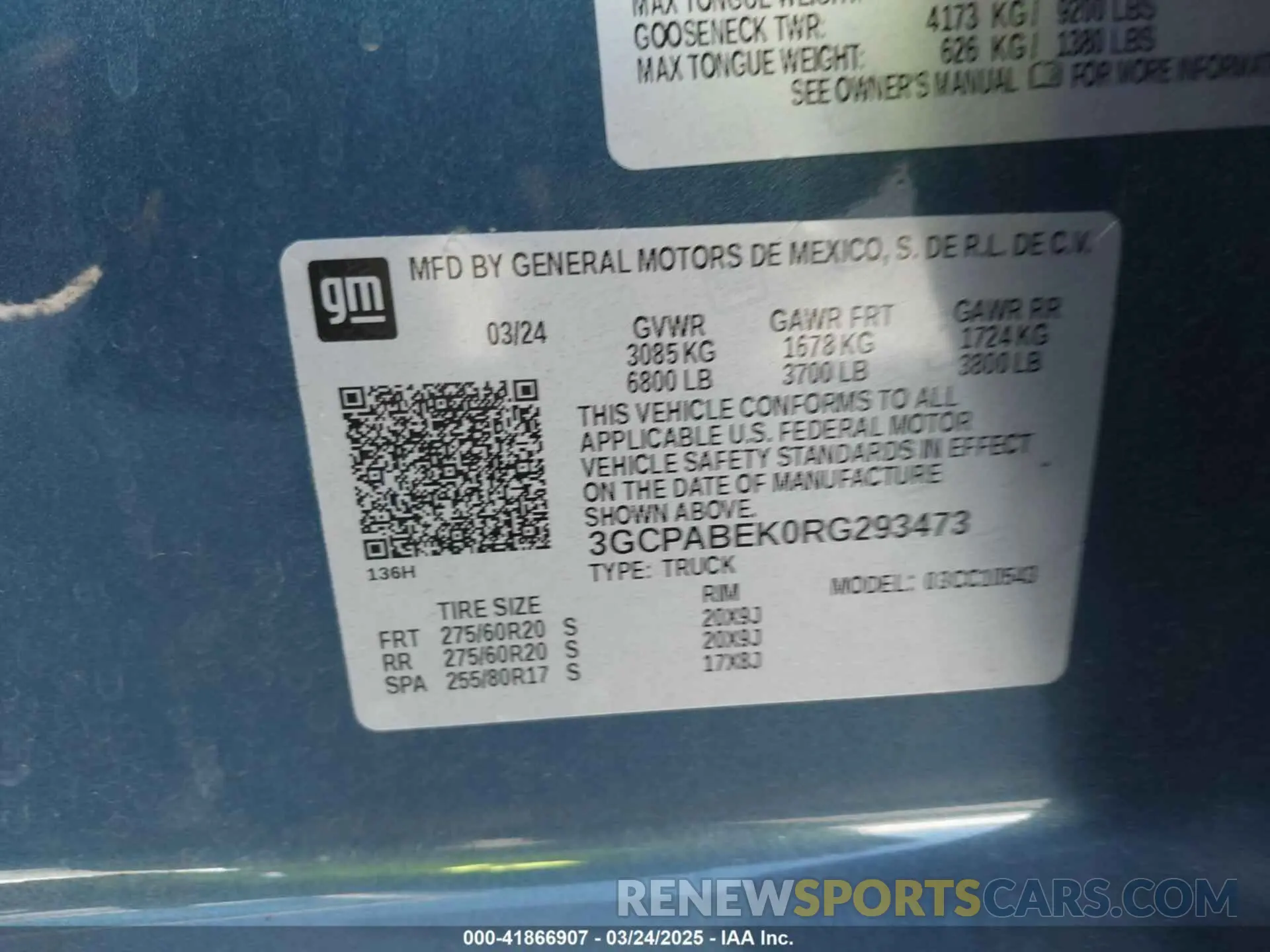 9 Photograph of a damaged car 3GCPABEK0RG293473 CHEVROLET SILVERADO 1500 2024