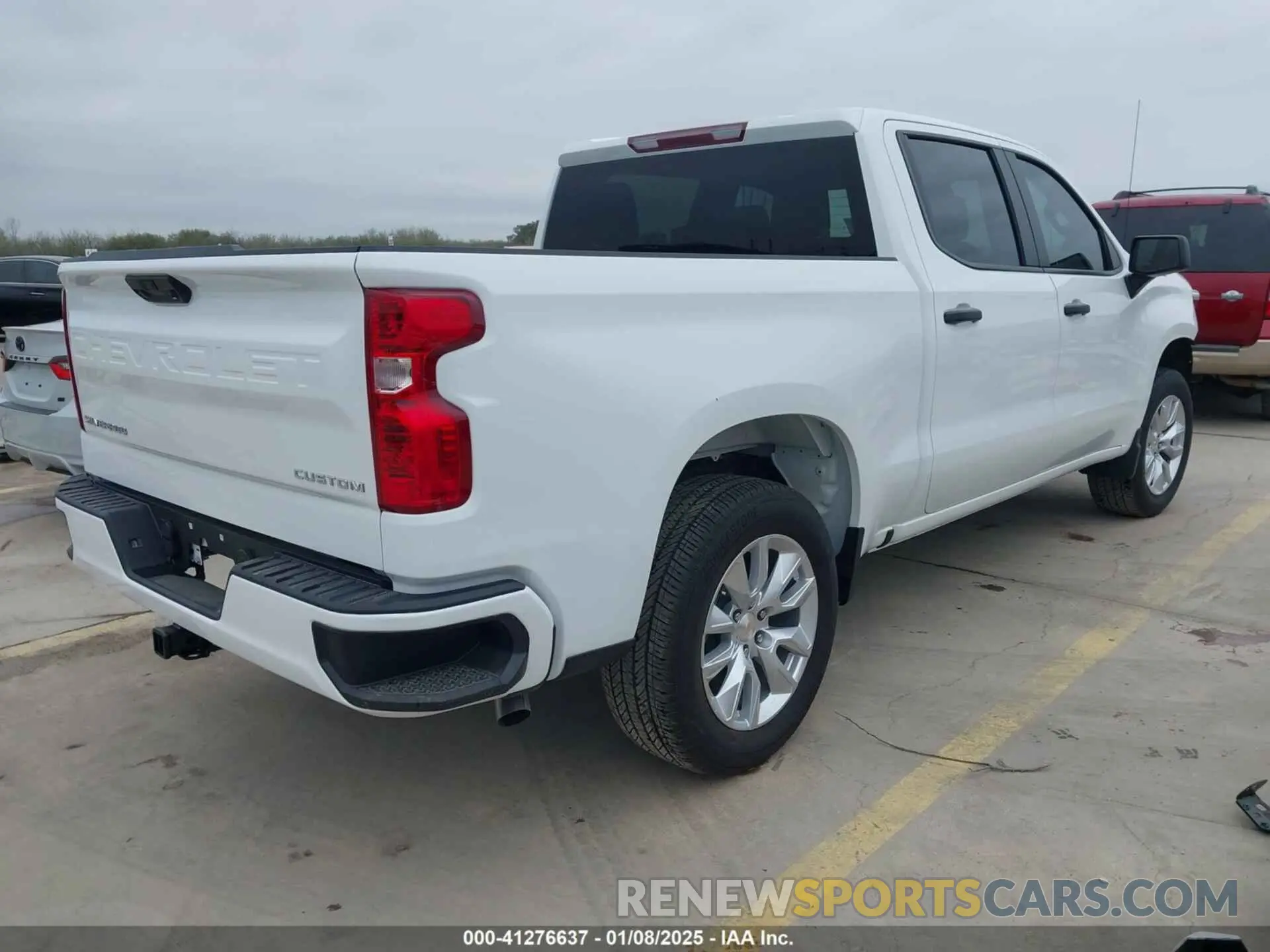 4 Photograph of a damaged car 3GCPABEK1RG423289 CHEVROLET SILVERADO 1500 2024
