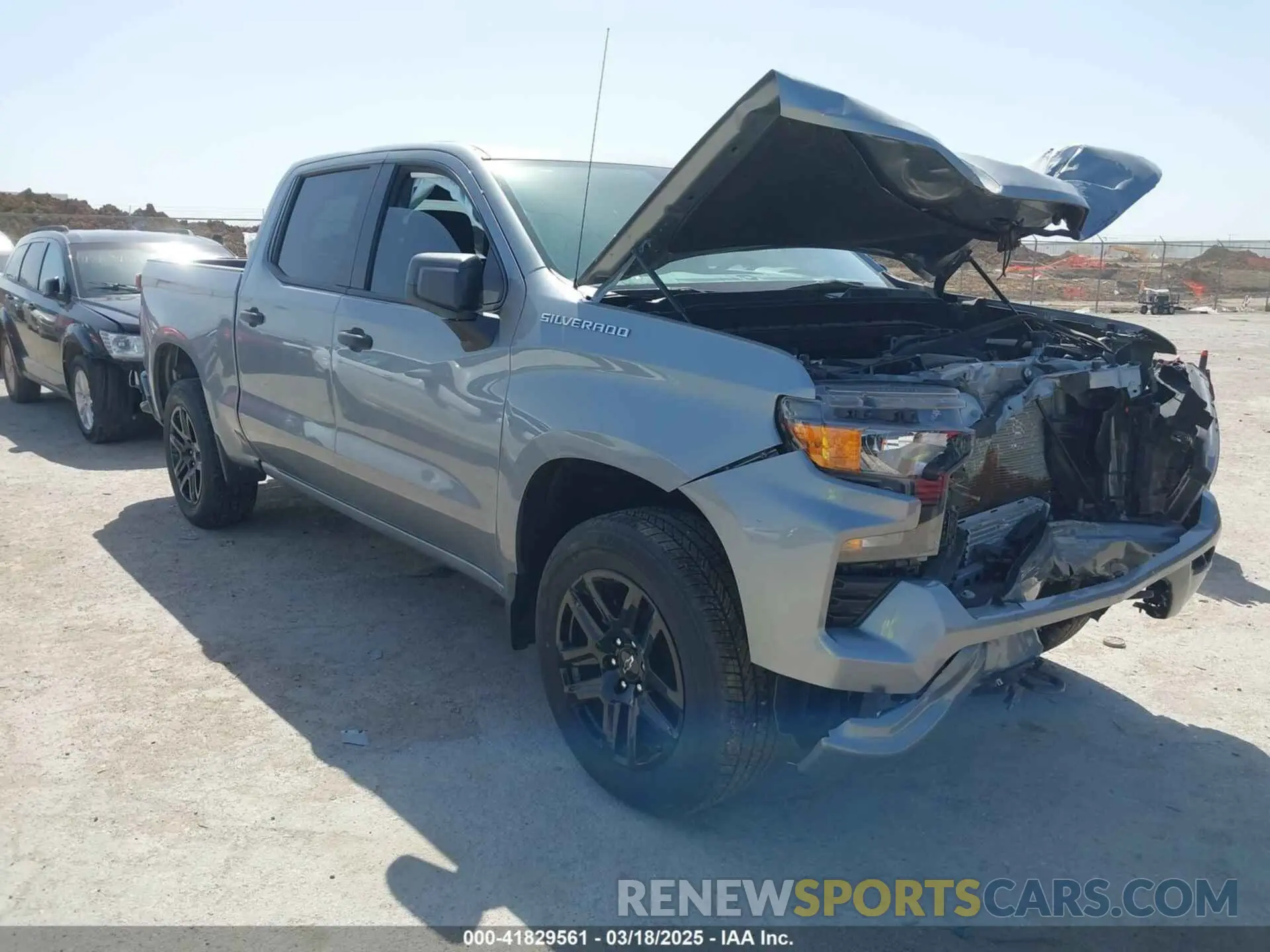 1 Photograph of a damaged car 3GCPABEK4RG279124 CHEVROLET SILVERADO 1500 2024