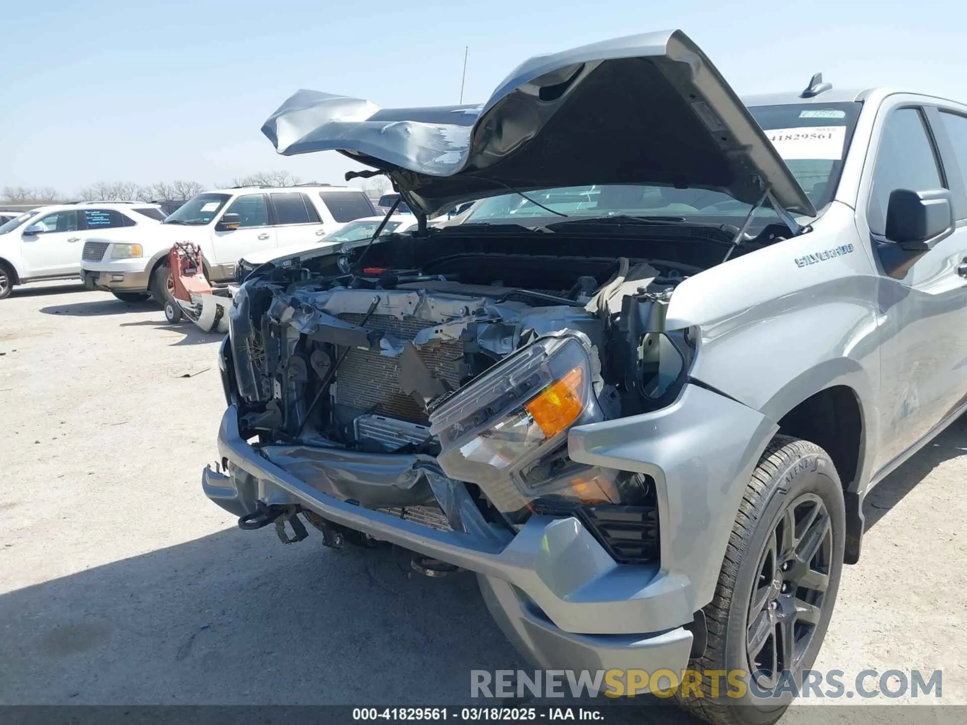 6 Photograph of a damaged car 3GCPABEK4RG279124 CHEVROLET SILVERADO 1500 2024
