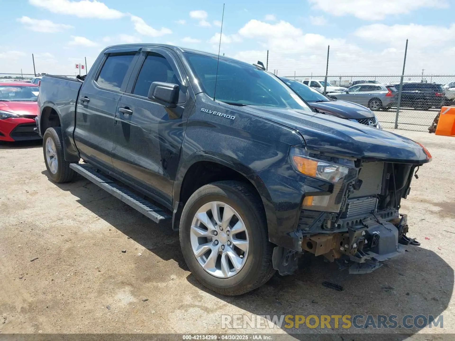 1 Photograph of a damaged car 3GCPABEK5RG290018 CHEVROLET SILVERADO 1500 2024