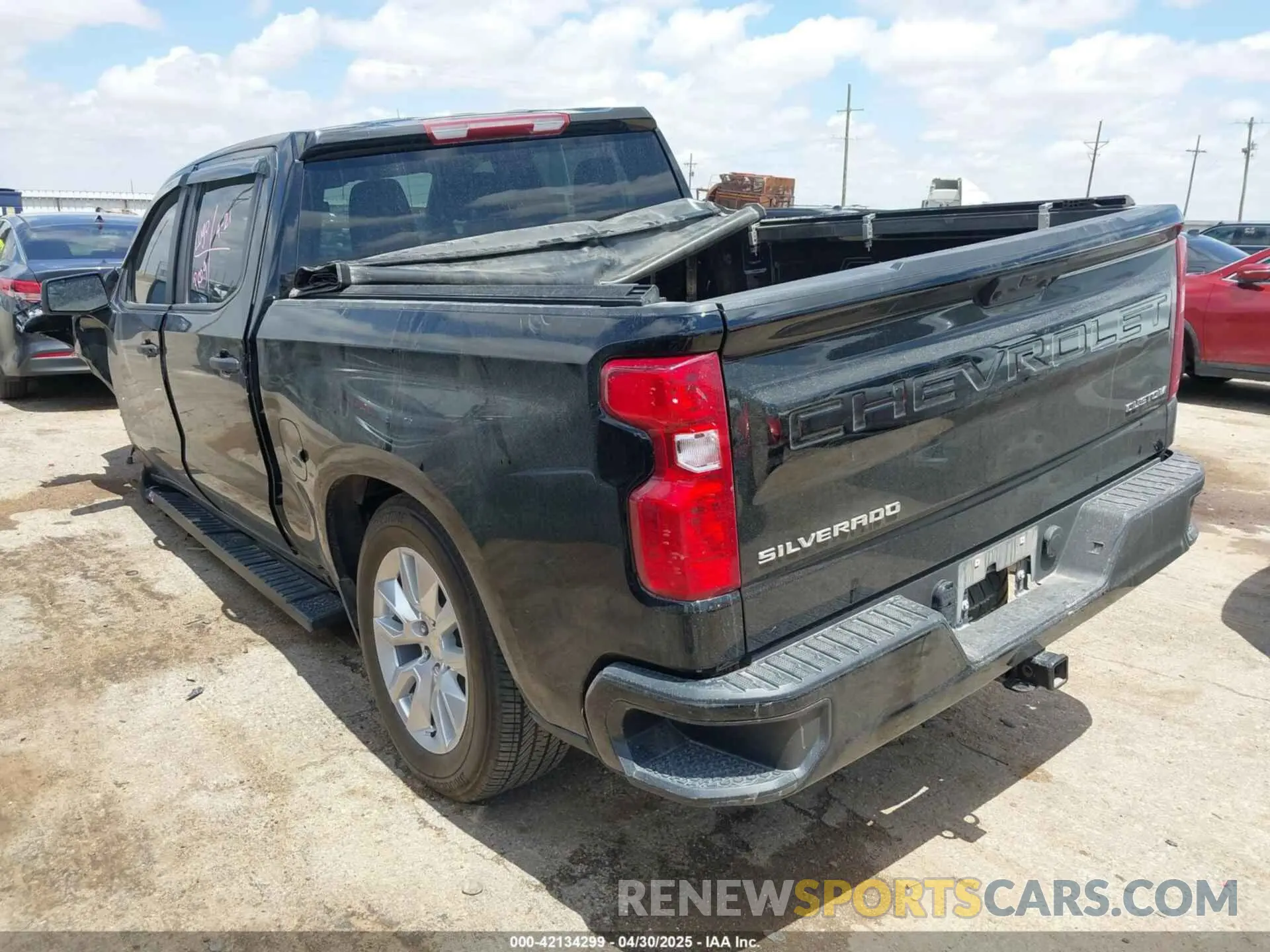 3 Photograph of a damaged car 3GCPABEK5RG290018 CHEVROLET SILVERADO 1500 2024