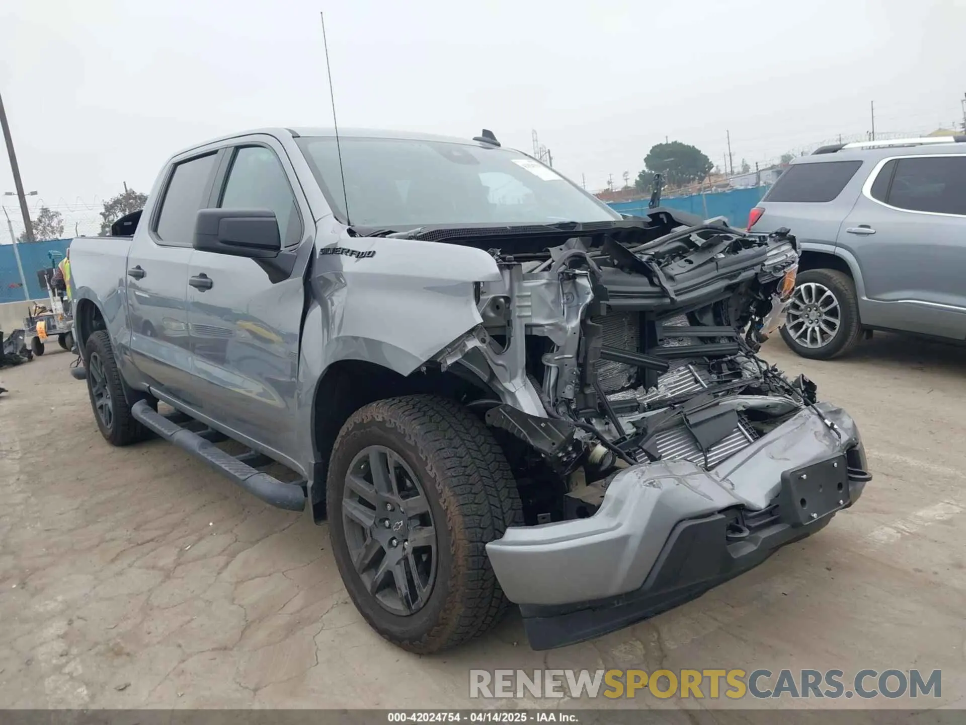 1 Photograph of a damaged car 3GCPABEK7RG311970 CHEVROLET SILVERADO 1500 2024