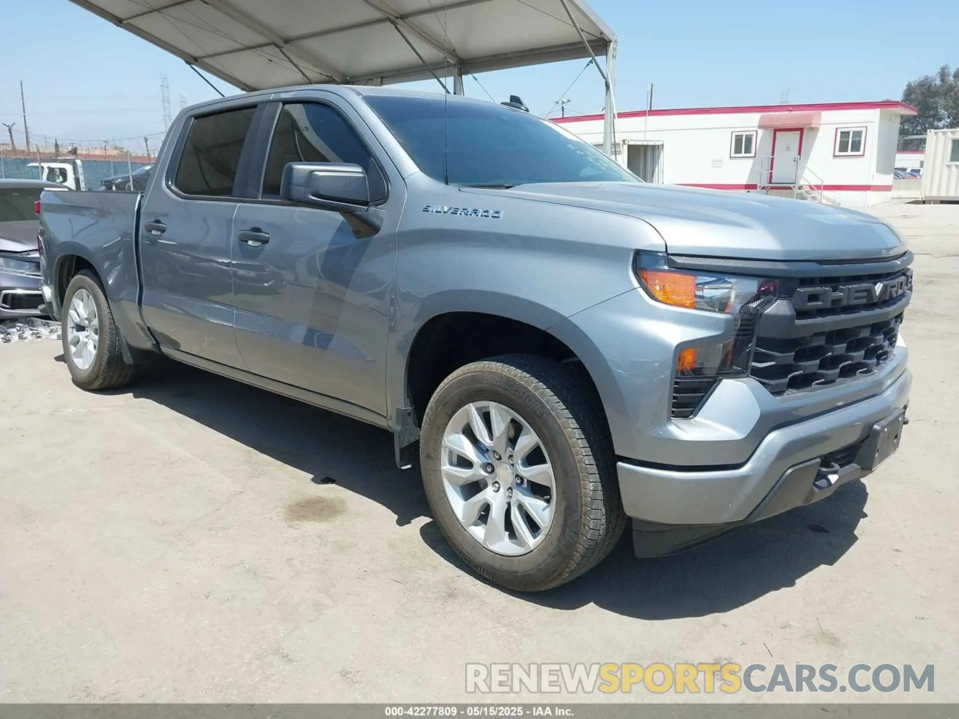 1 Photograph of a damaged car 3GCPABEK9RG145015 CHEVROLET SILVERADO 1500 2024