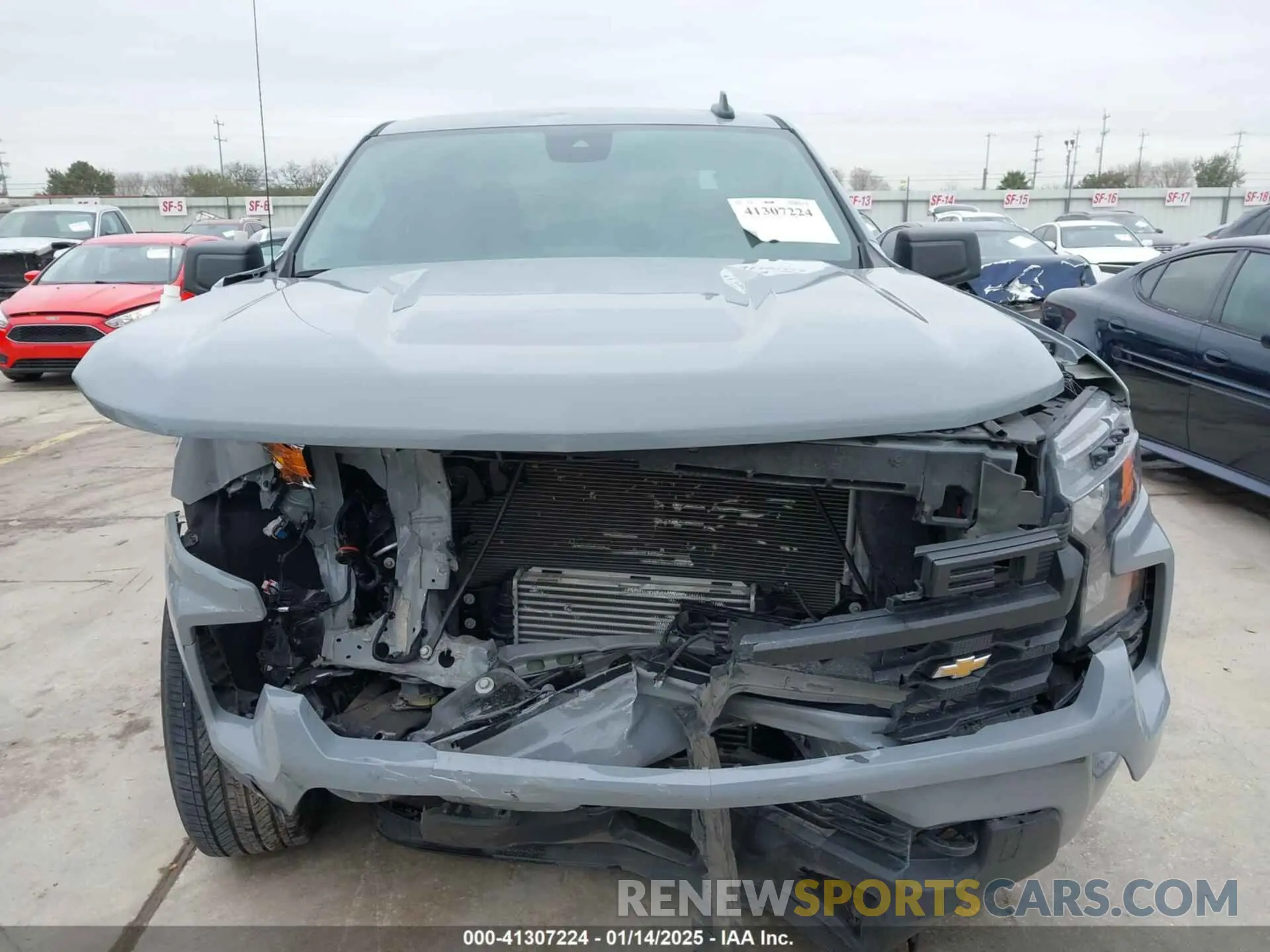 12 Photograph of a damaged car 3GCPABEK9RG265221 CHEVROLET SILVERADO 1500 2024