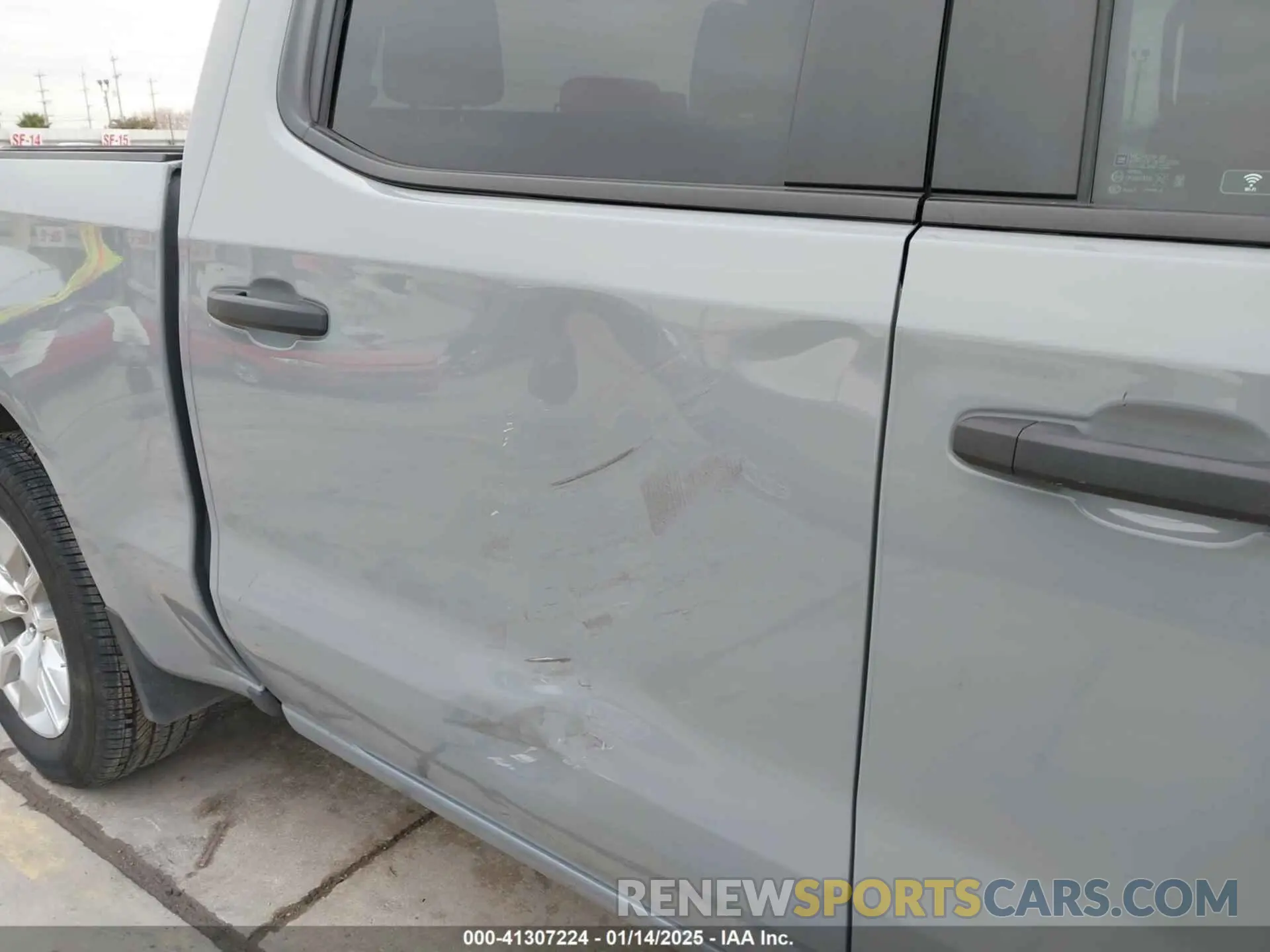 17 Photograph of a damaged car 3GCPABEK9RG265221 CHEVROLET SILVERADO 1500 2024