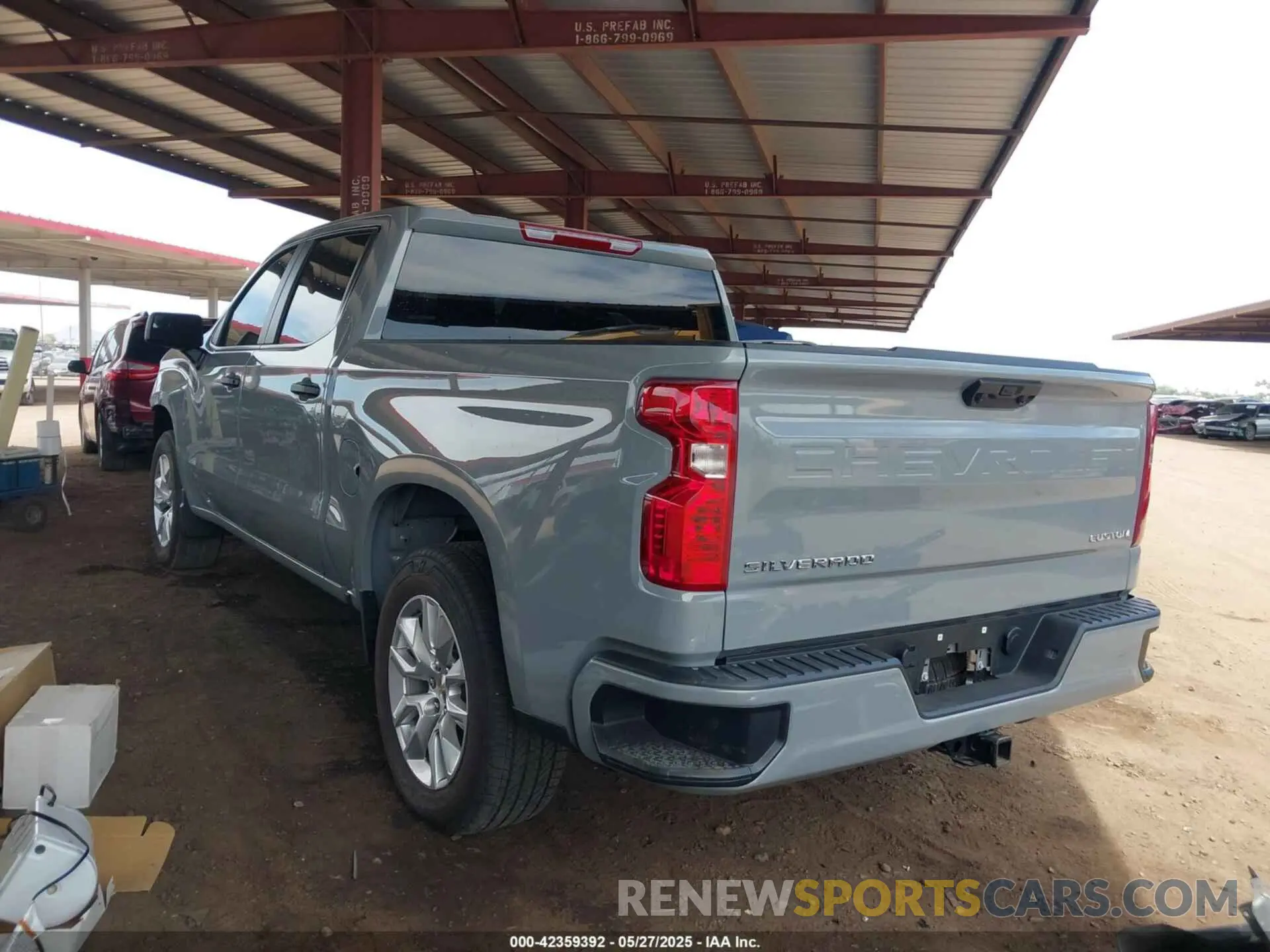 3 Photograph of a damaged car 3GCPABEK9RG439644 CHEVROLET SILVERADO 1500 2024