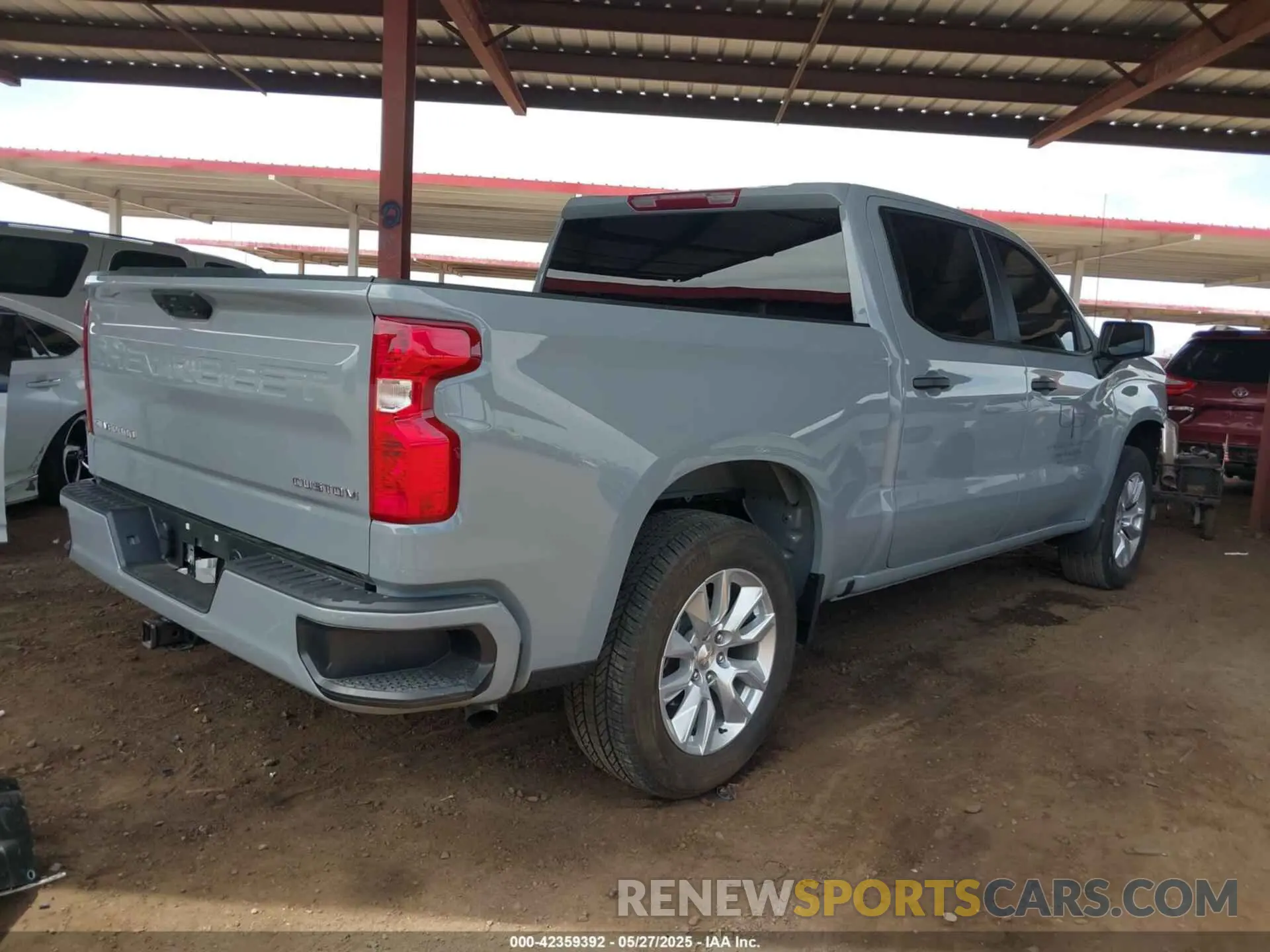 4 Photograph of a damaged car 3GCPABEK9RG439644 CHEVROLET SILVERADO 1500 2024
