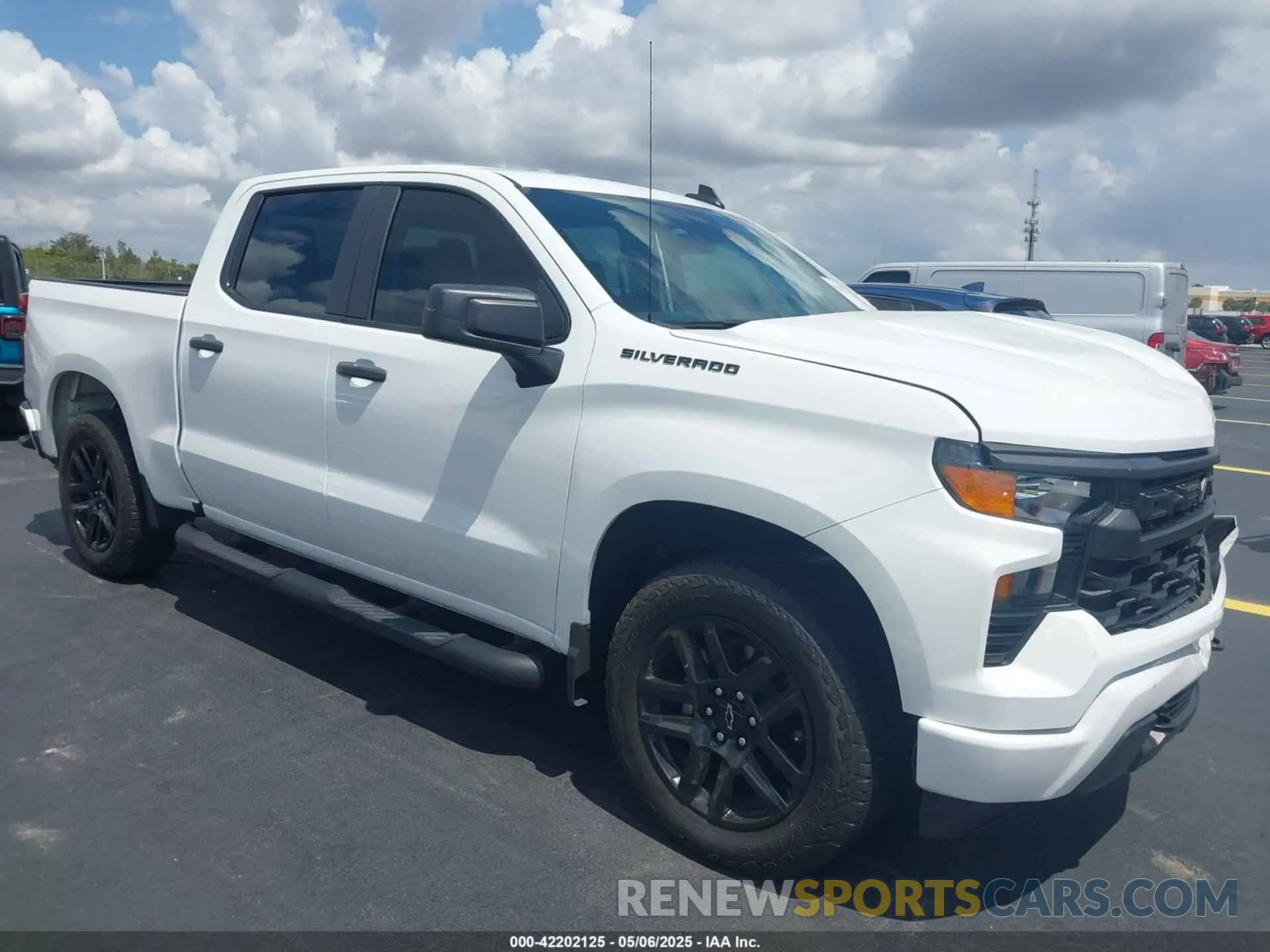 1 Photograph of a damaged car 3GCPABEKXRG142558 CHEVROLET SILVERADO 1500 2024