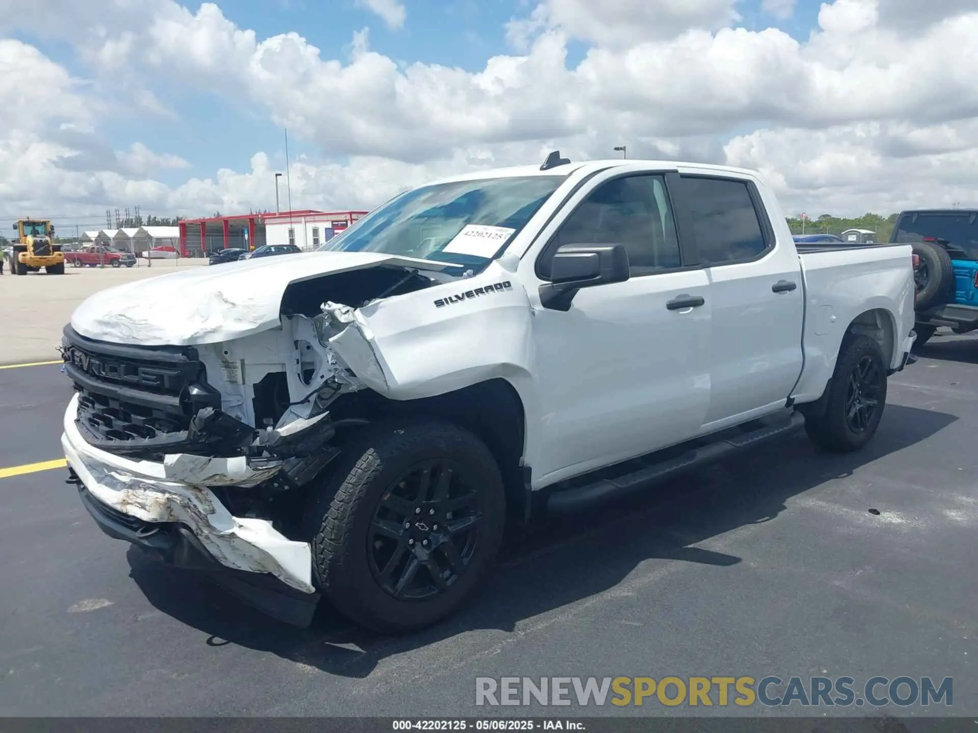 2 Photograph of a damaged car 3GCPABEKXRG142558 CHEVROLET SILVERADO 1500 2024