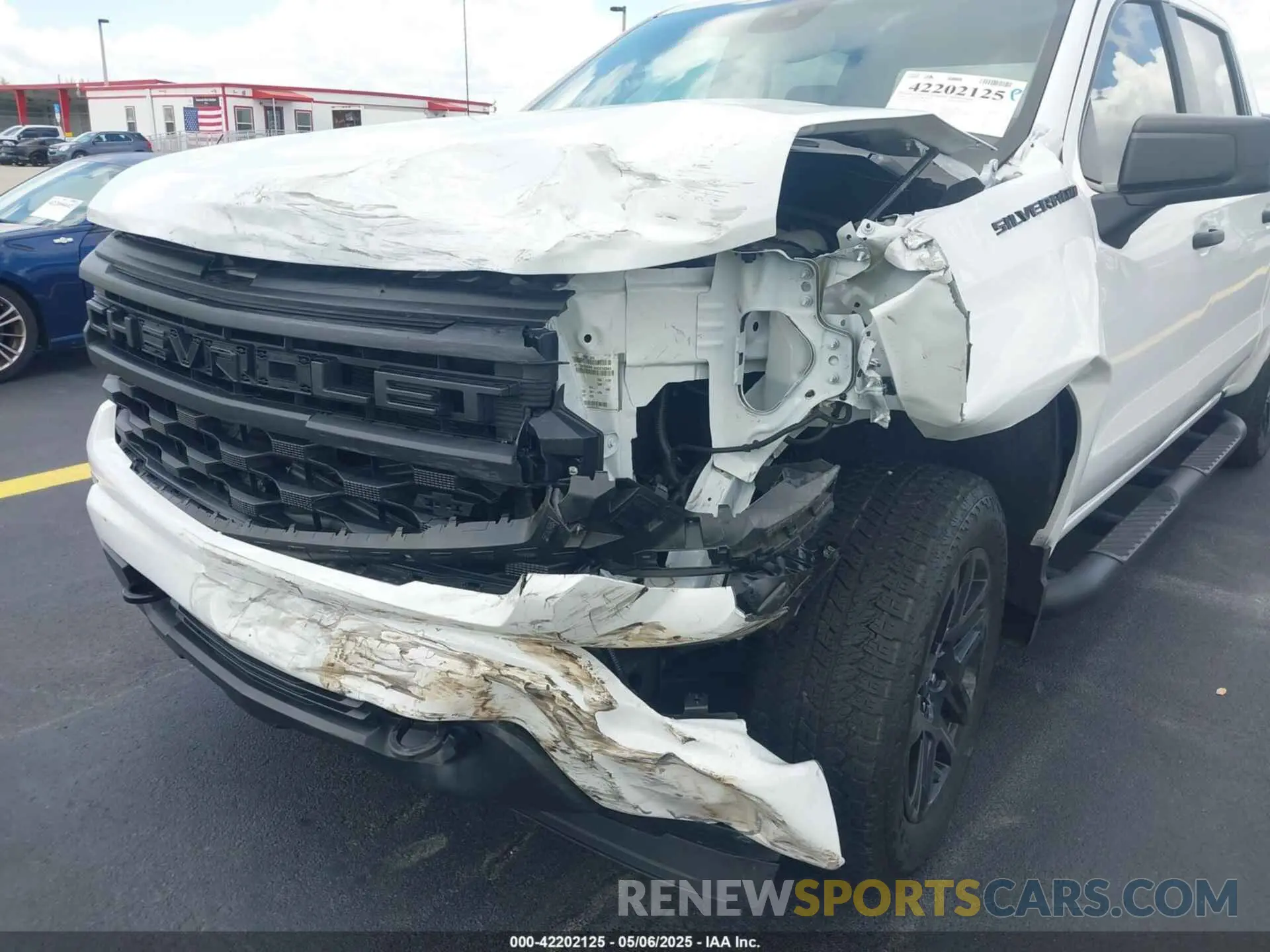 6 Photograph of a damaged car 3GCPABEKXRG142558 CHEVROLET SILVERADO 1500 2024