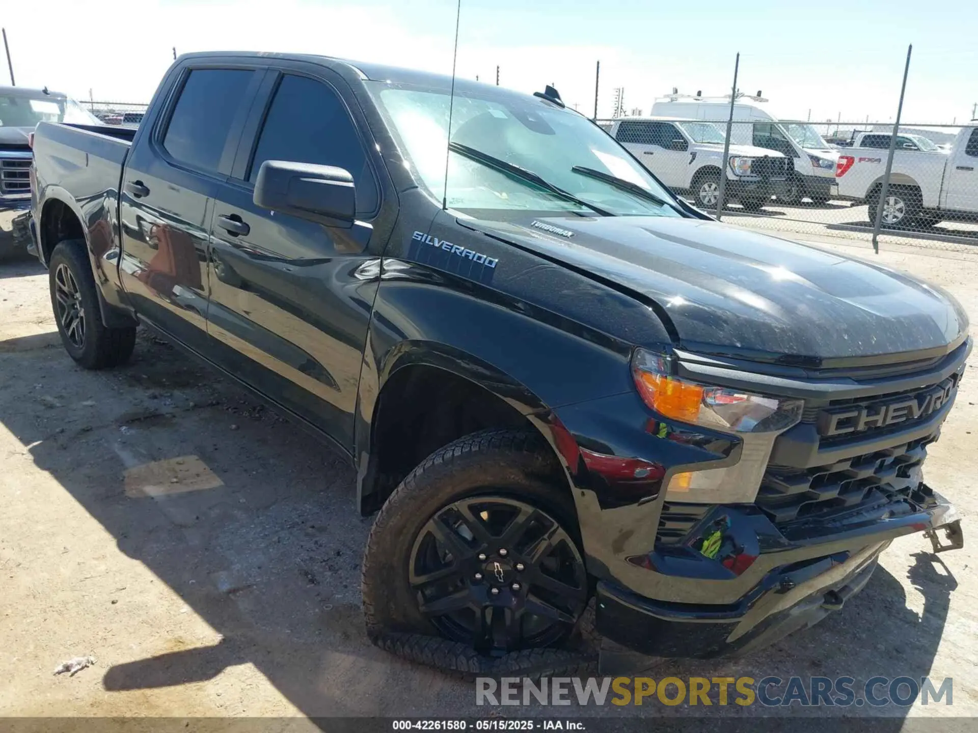 1 Photograph of a damaged car 3GCPABEKXRG445811 CHEVROLET SILVERADO 1500 2024