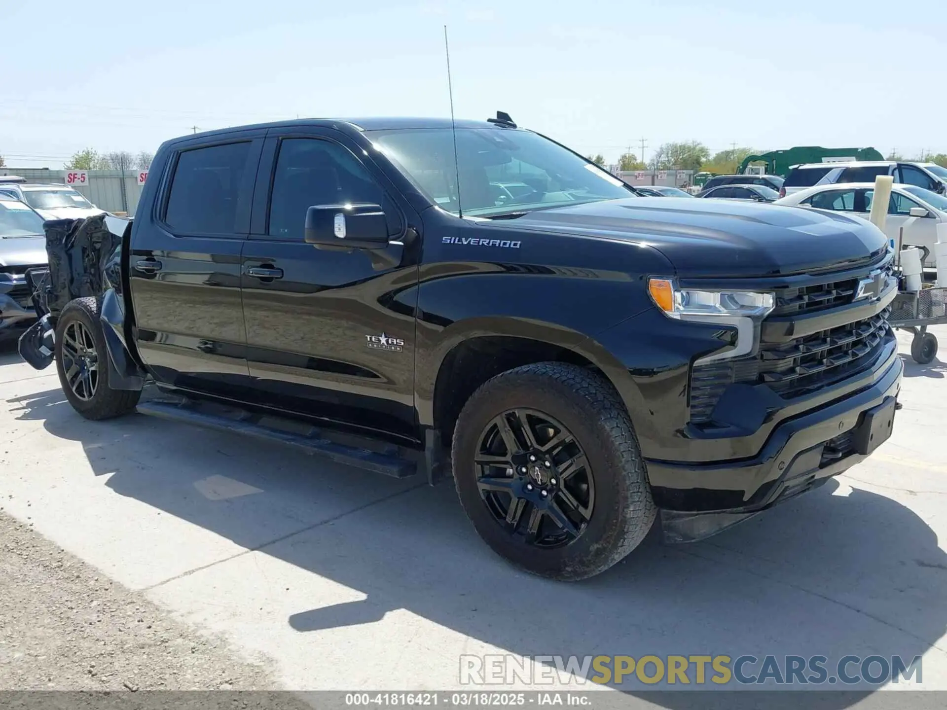 1 Photograph of a damaged car 3GCPADED0RG354088 CHEVROLET SILVERADO 1500 2024