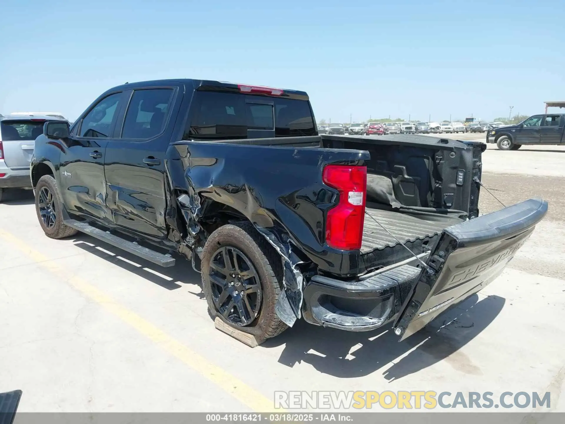 3 Photograph of a damaged car 3GCPADED0RG354088 CHEVROLET SILVERADO 1500 2024