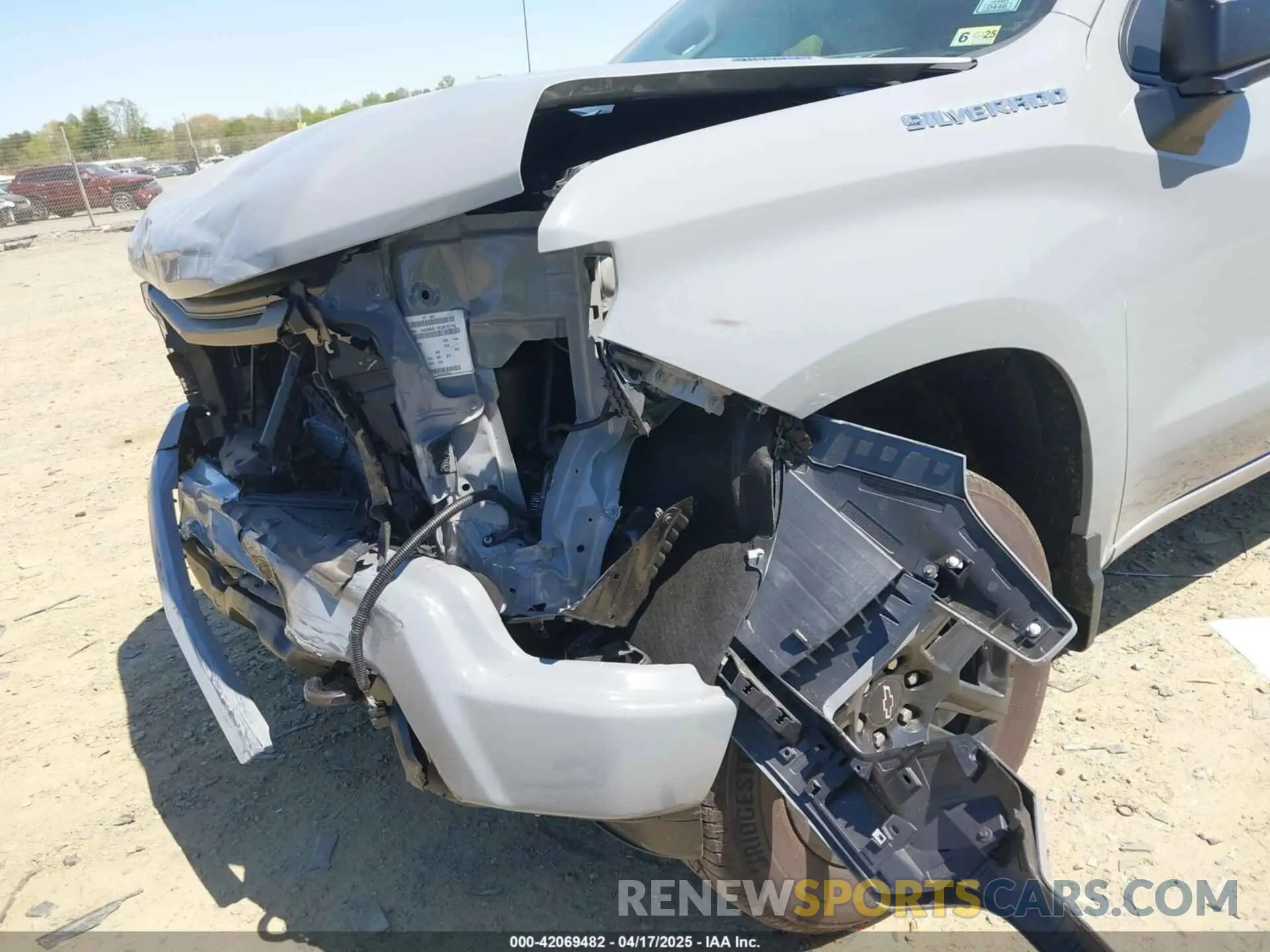 6 Photograph of a damaged car 3GCPDBEK4RG345212 CHEVROLET SILVERADO 1500 2024