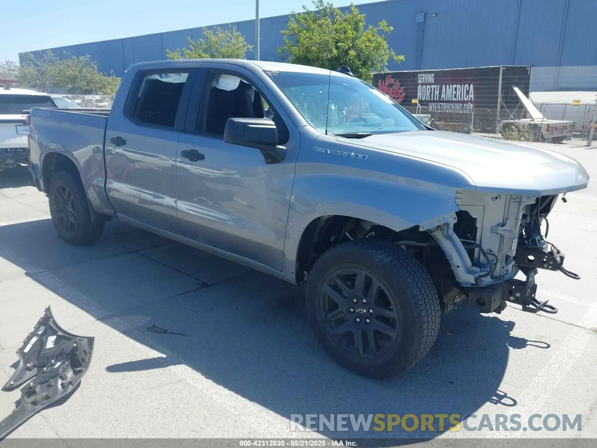 1 Photograph of a damaged car 3GCPDBEK8RG143778 CHEVROLET SILVERADO 1500 2024