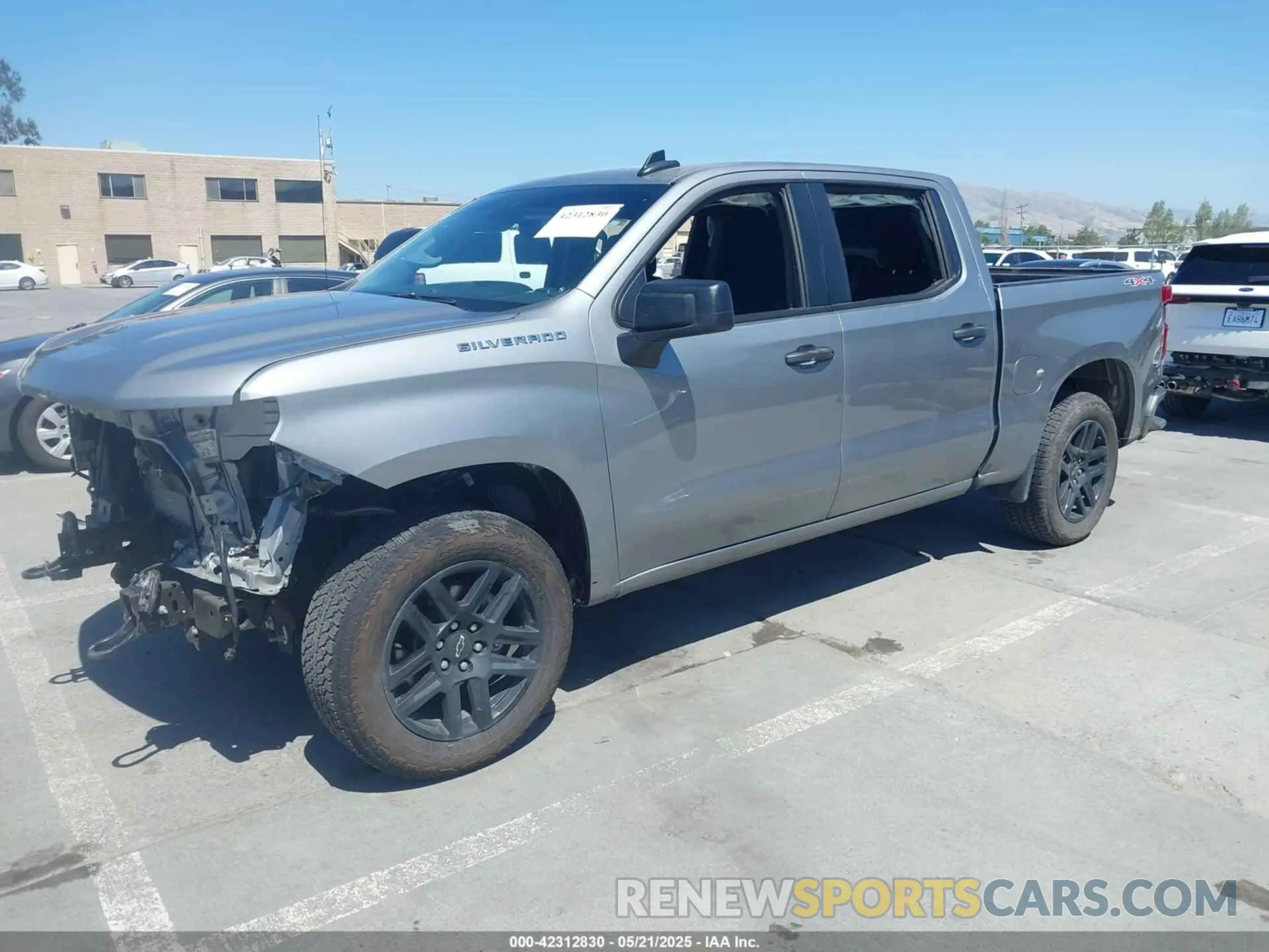 2 Photograph of a damaged car 3GCPDBEK8RG143778 CHEVROLET SILVERADO 1500 2024