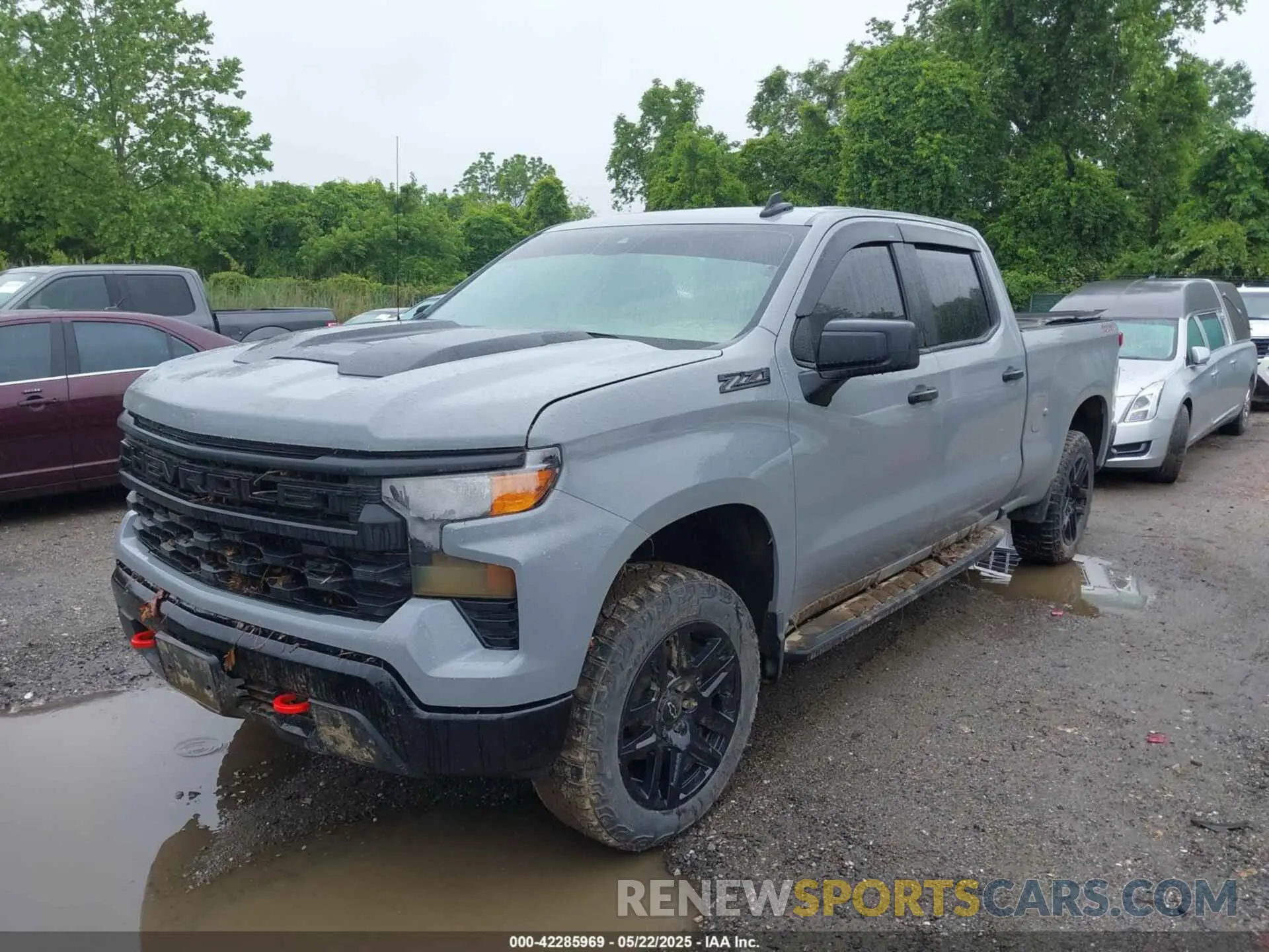2 Photograph of a damaged car 3GCPDCEK2RG197468 CHEVROLET SILVERADO 1500 2024