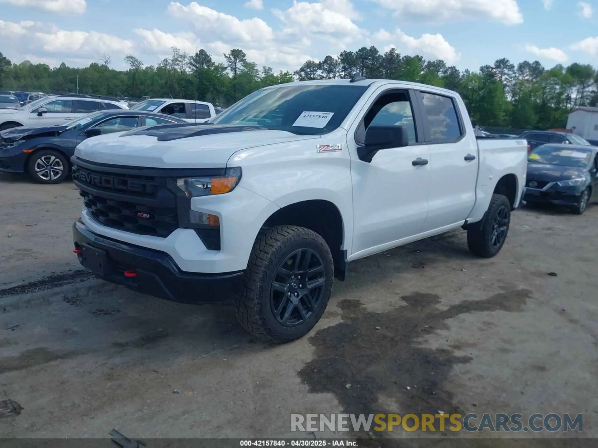 2 Photograph of a damaged car 3GCPDCEK2RG210591 CHEVROLET SILVERADO 1500 2024