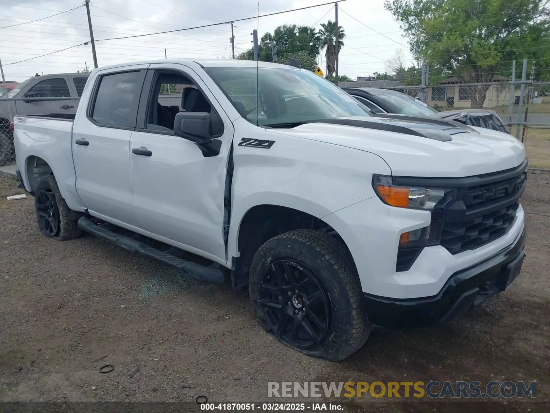 1 Photograph of a damaged car 3GCPDCEK3RG141944 CHEVROLET SILVERADO 1500 2024
