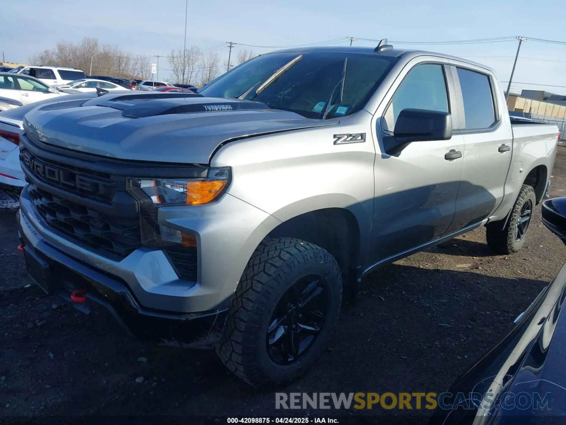 2 Photograph of a damaged car 3GCPDCEK4RG347404 CHEVROLET SILVERADO 1500 2024