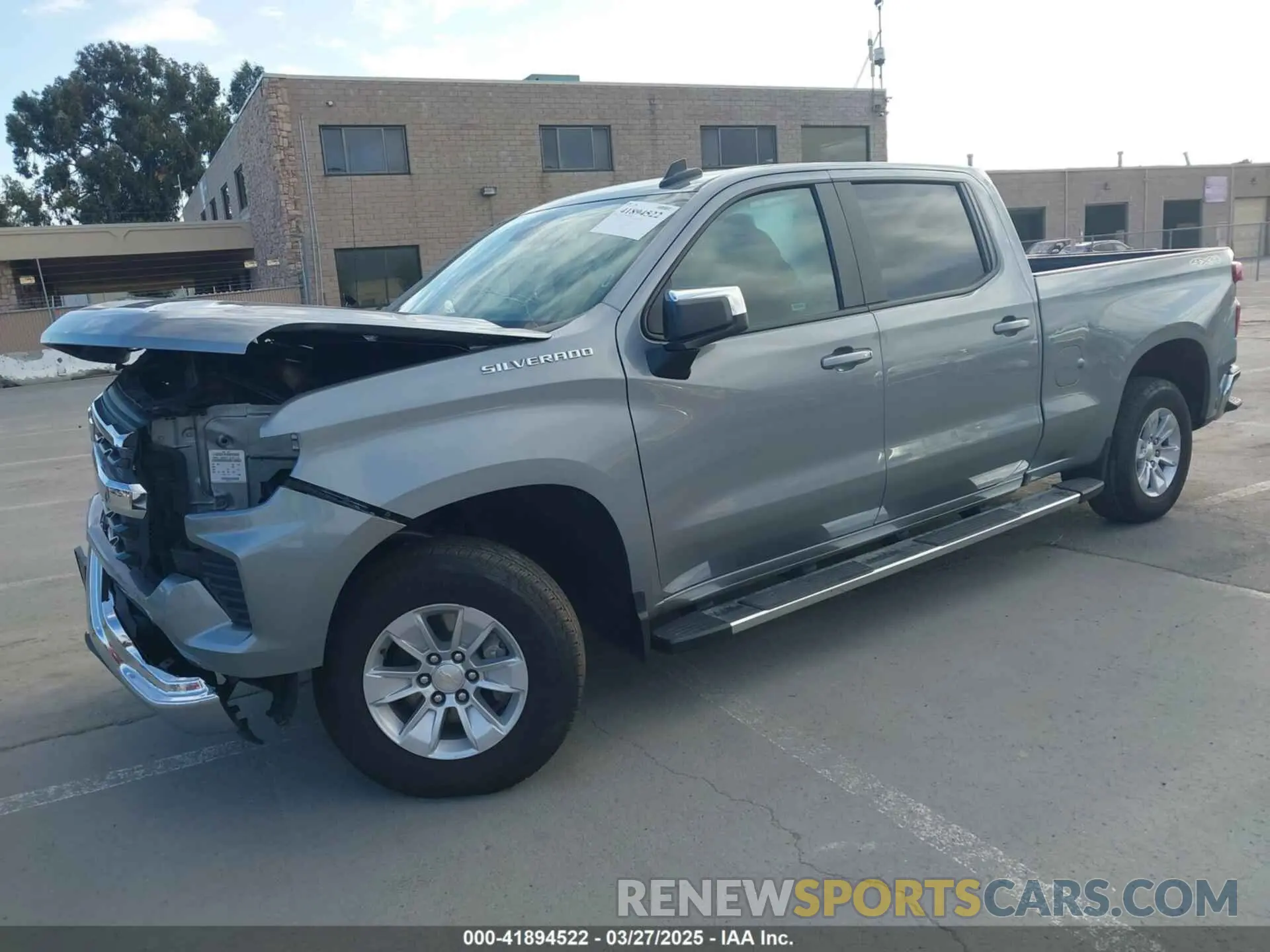 2 Photograph of a damaged car 3GCPDDEK1RG191408 CHEVROLET SILVERADO 1500 2024