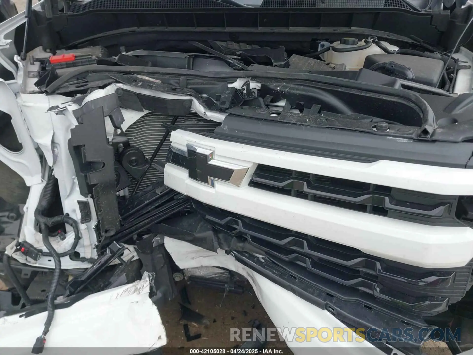 10 Photograph of a damaged car 3GCPDEEK8RG353931 CHEVROLET SILVERADO 1500 2024