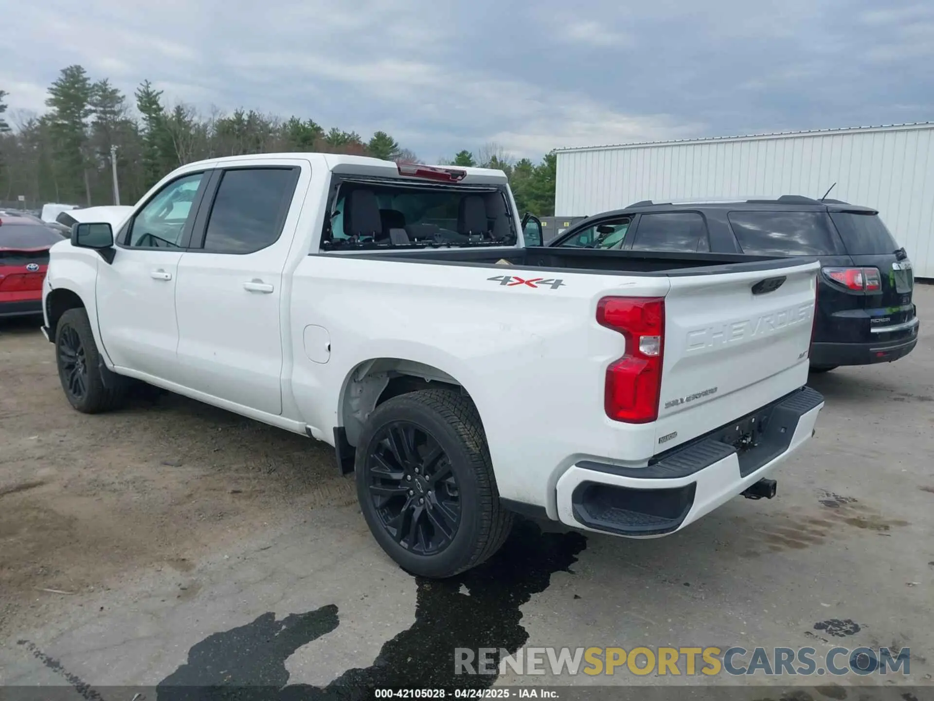 3 Photograph of a damaged car 3GCPDEEK8RG353931 CHEVROLET SILVERADO 1500 2024