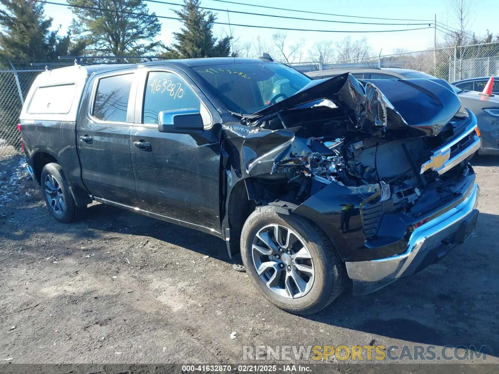 1 Photograph of a damaged car 3GCPDKEK4RG454611 CHEVROLET SILVERADO 1500 2024