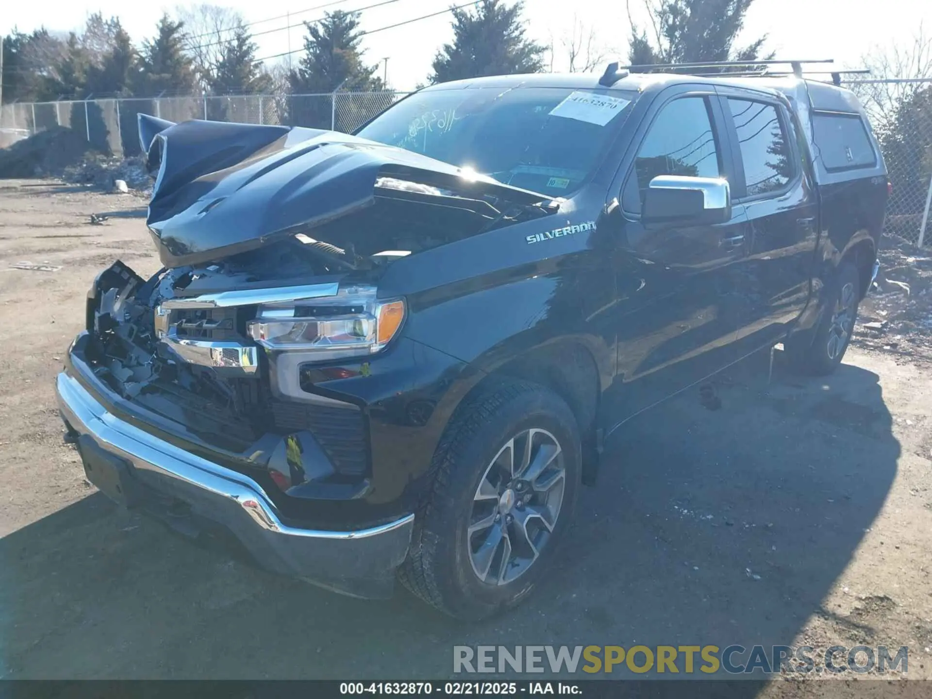 2 Photograph of a damaged car 3GCPDKEK4RG454611 CHEVROLET SILVERADO 1500 2024