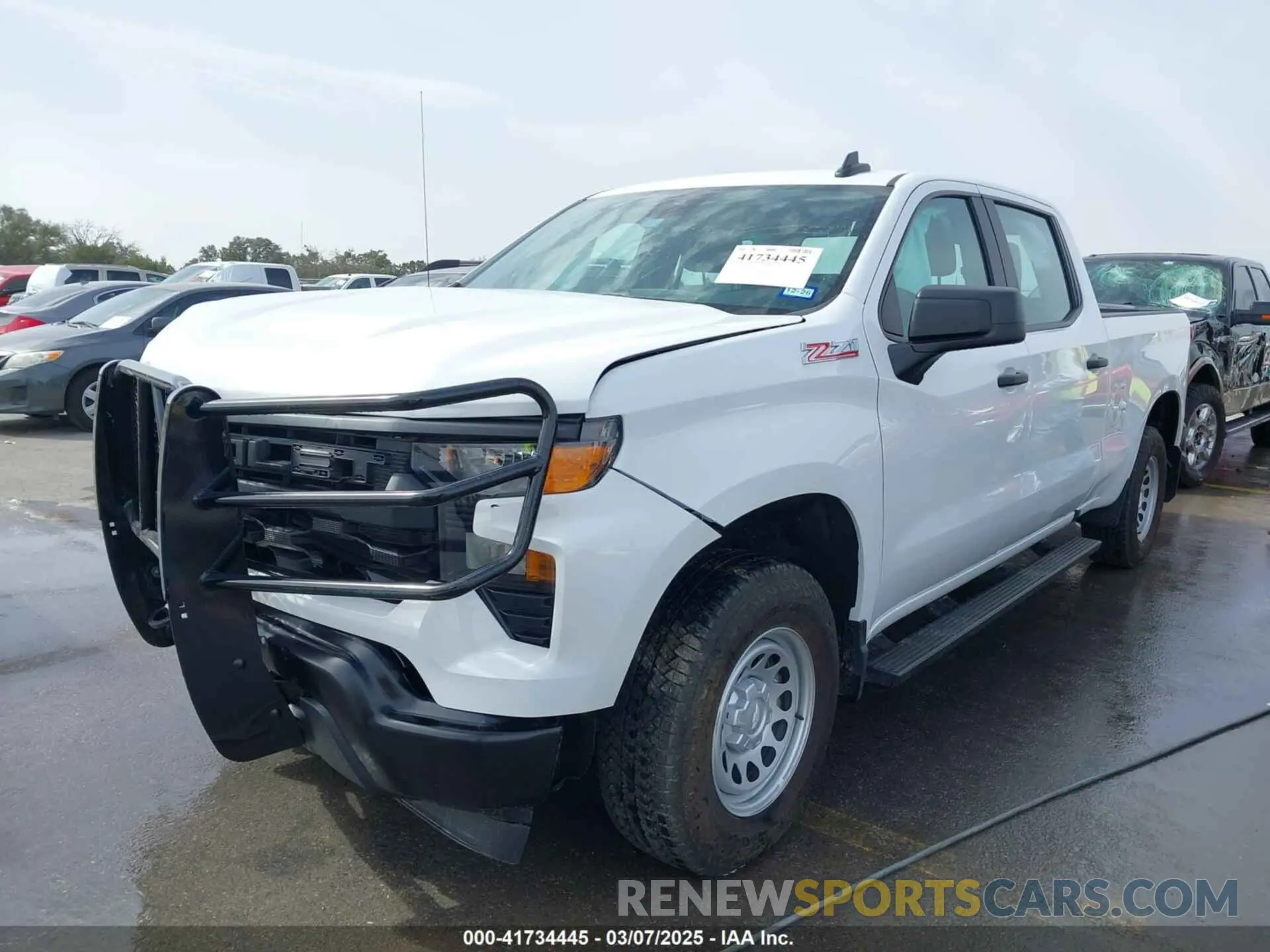 2 Photograph of a damaged car 3GCUDAED3RG454730 CHEVROLET SILVERADO 1500 2024