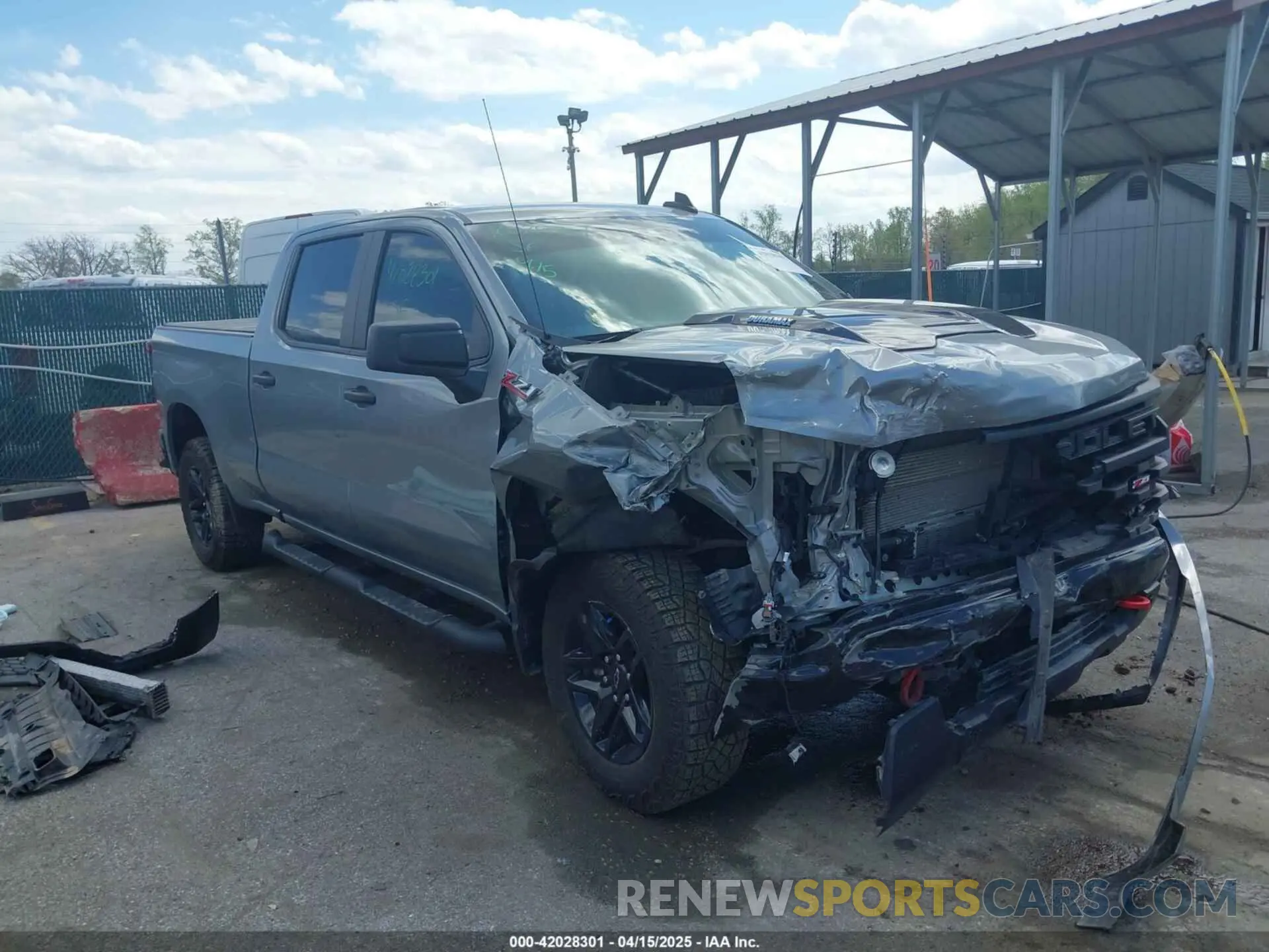 1 Photograph of a damaged car 3GCUDCE85RG103431 CHEVROLET SILVERADO 1500 2024
