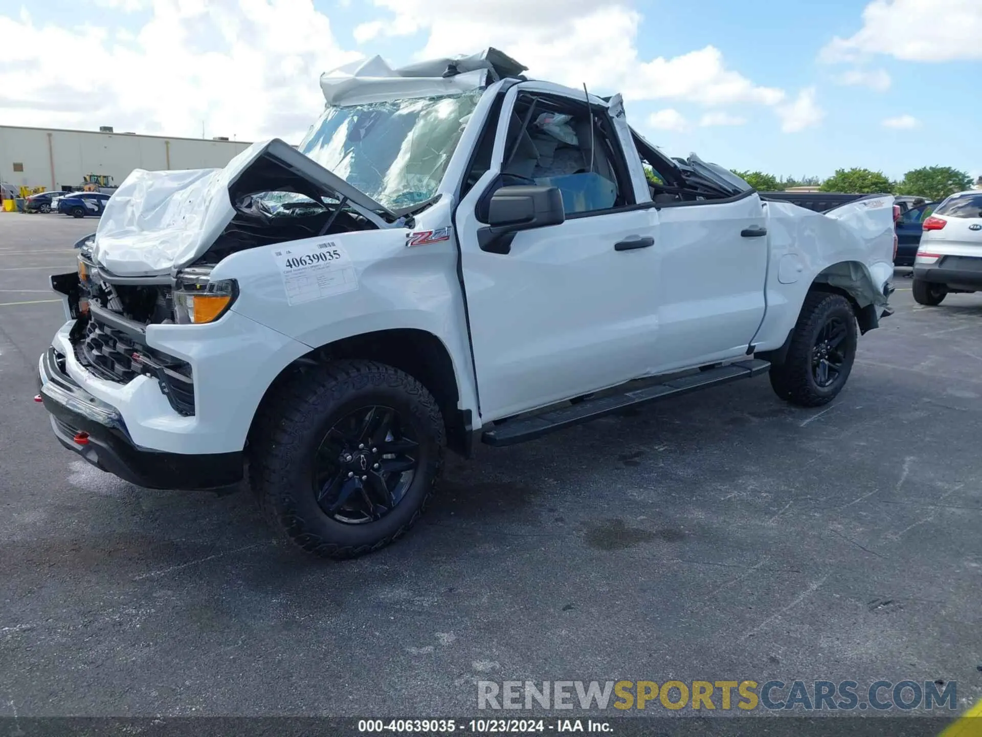 2 Photograph of a damaged car 3GCUDCED6RG354939 CHEVROLET SILVERADO 1500 2024