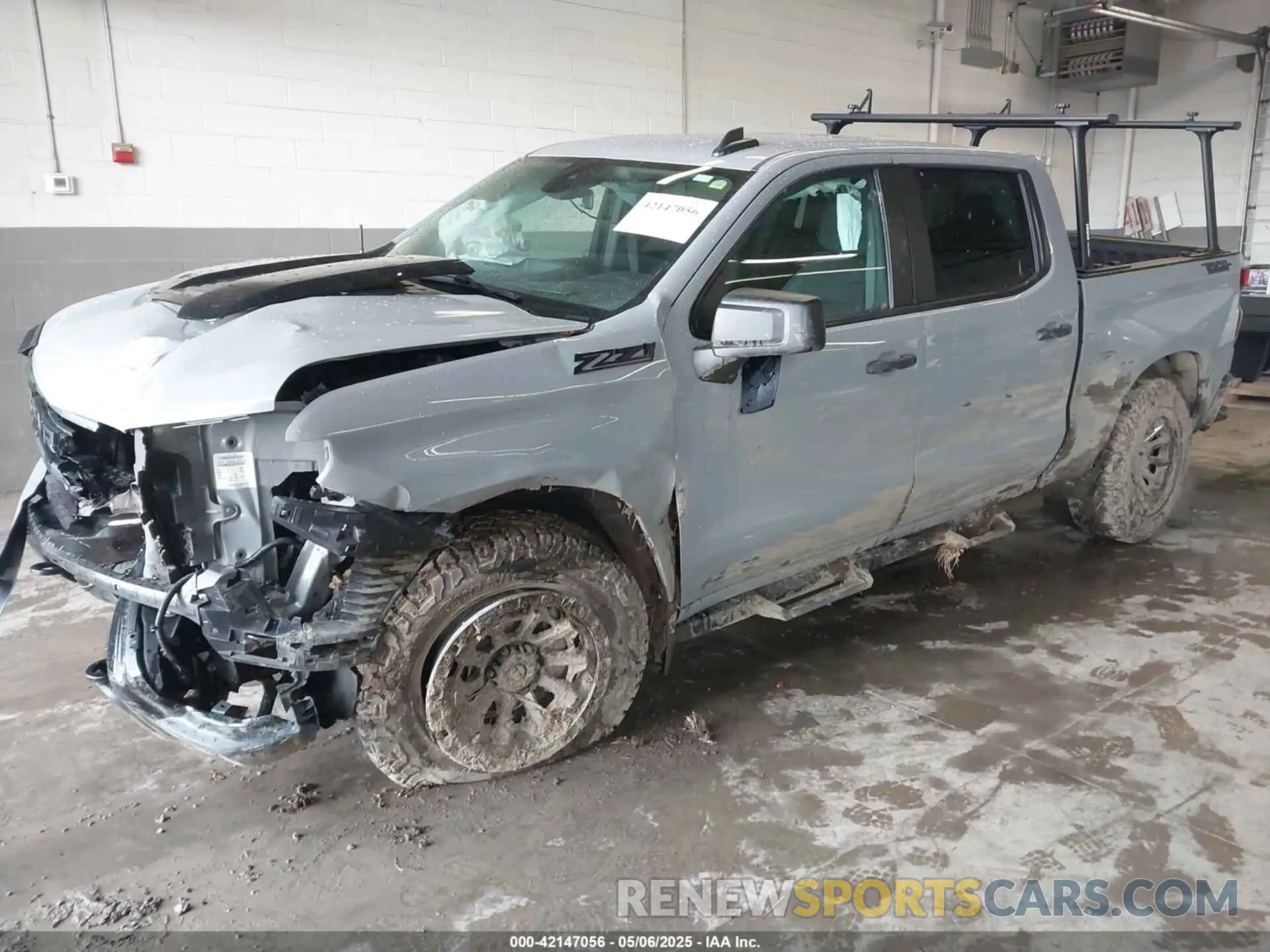 2 Photograph of a damaged car 3GCUDCEDXRG355740 CHEVROLET SILVERADO 1500 2024