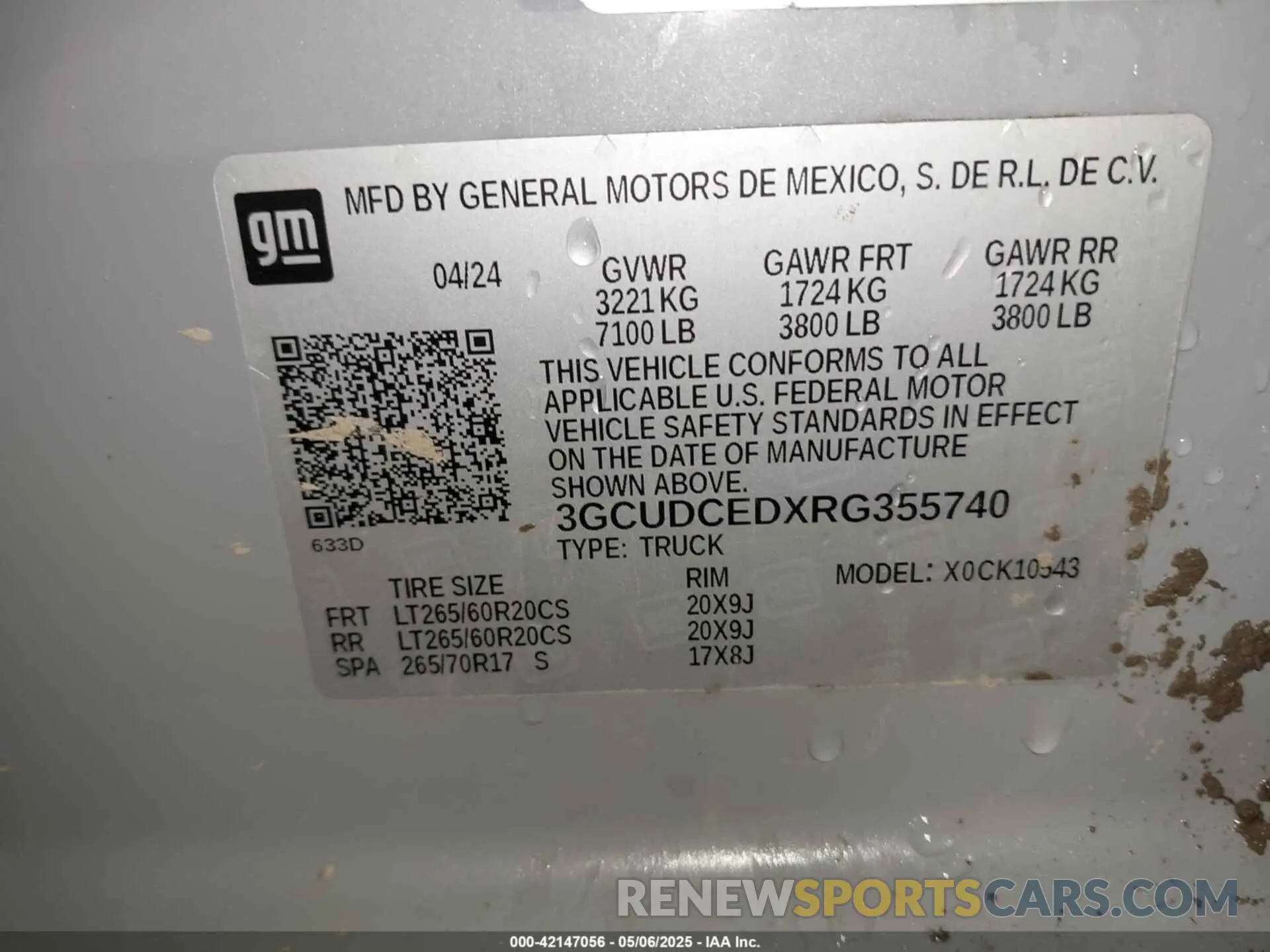 9 Photograph of a damaged car 3GCUDCEDXRG355740 CHEVROLET SILVERADO 1500 2024