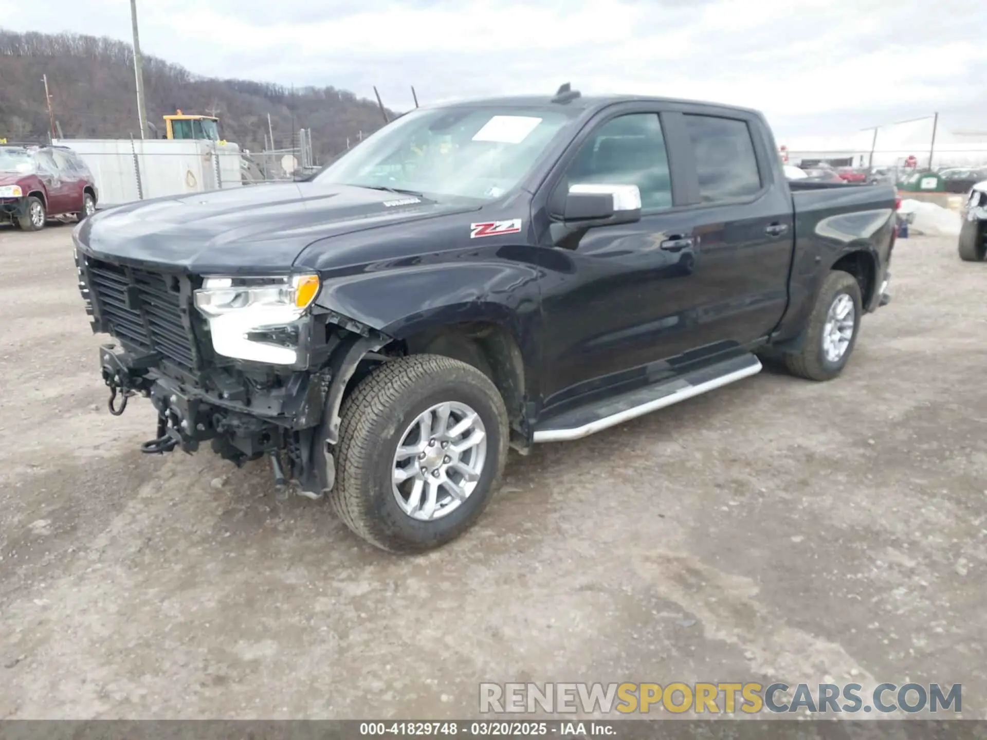 2 Photograph of a damaged car 3GCUDDE88RG164634 CHEVROLET SILVERADO 1500 2024