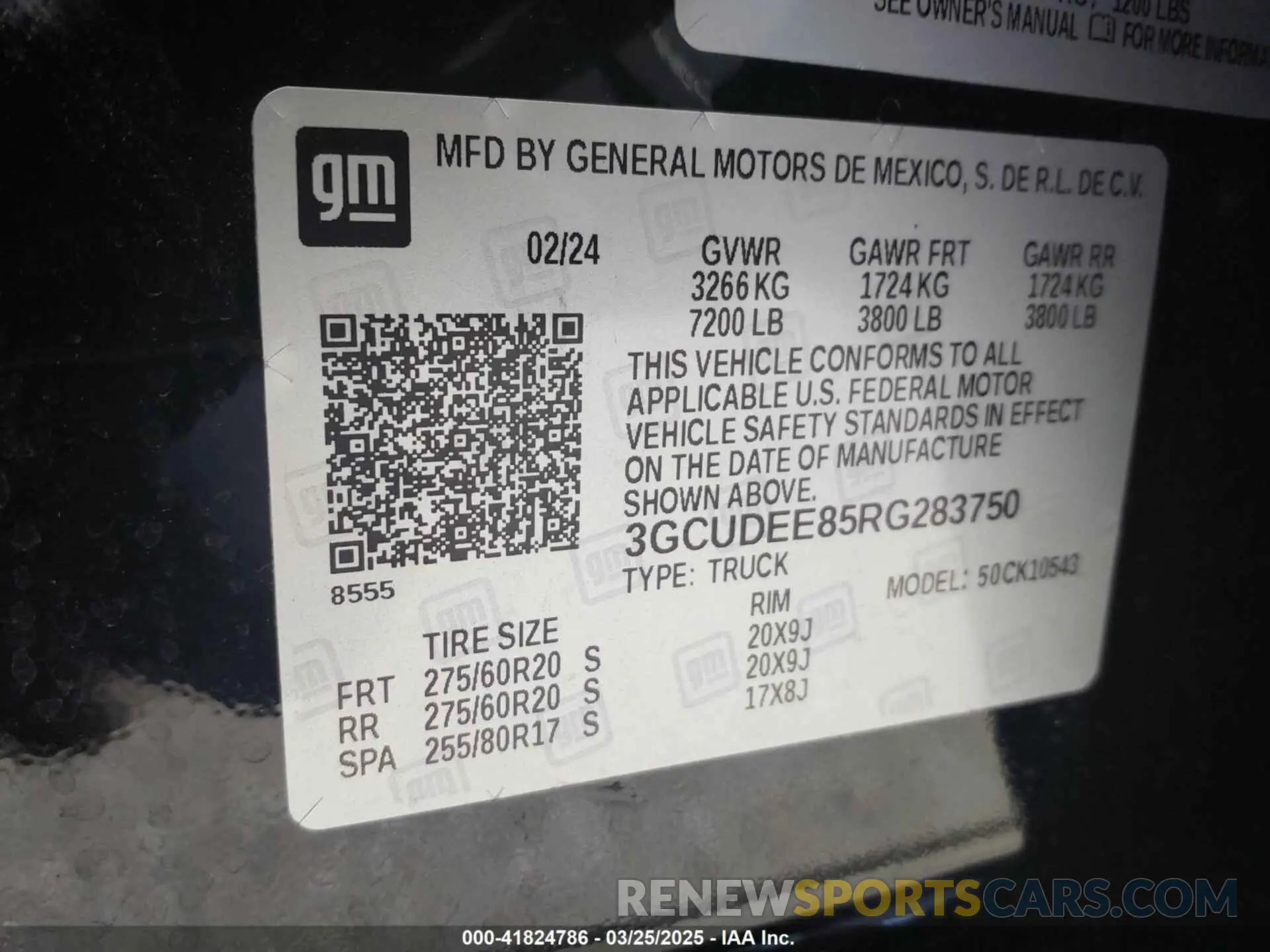 9 Photograph of a damaged car 3GCUDEE85RG283750 CHEVROLET SILVERADO 1500 2024