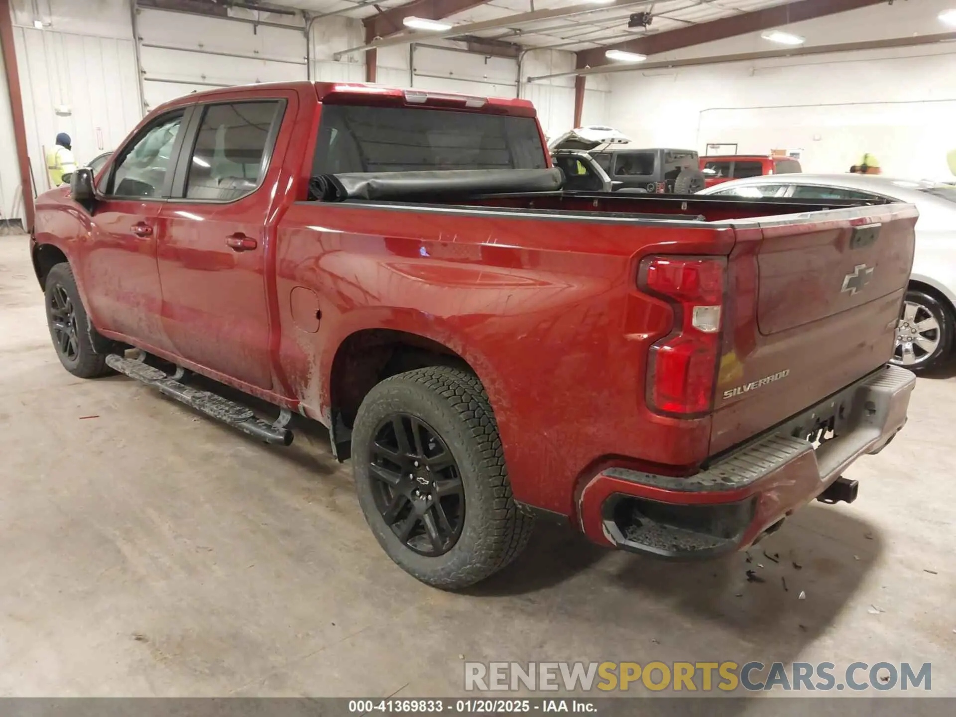 3 Photograph of a damaged car 3GCUDEED2RG152000 CHEVROLET SILVERADO 1500 2024
