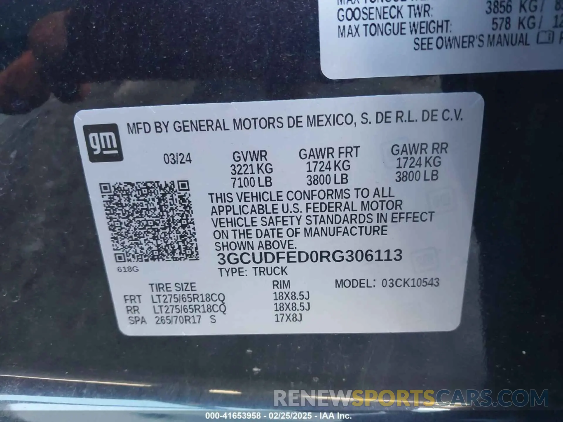 9 Photograph of a damaged car 3GCUDFED0RG306113 CHEVROLET SILVERADO 1500 2024
