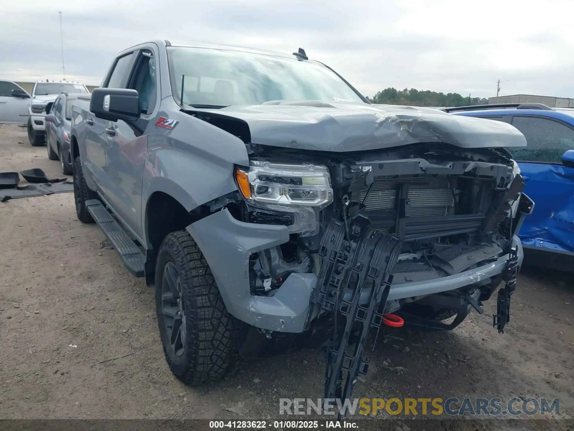 1 Photograph of a damaged car 3GCUDFED1RG397733 CHEVROLET SILVERADO 1500 2024