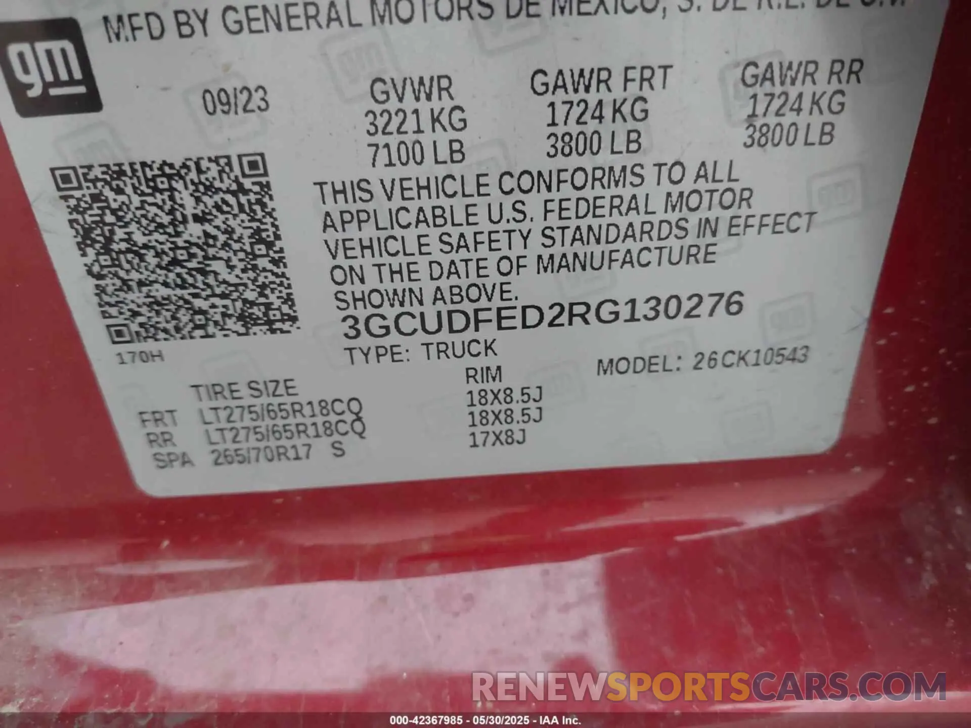 9 Photograph of a damaged car 3GCUDFED2RG130276 CHEVROLET SILVERADO 1500 2024