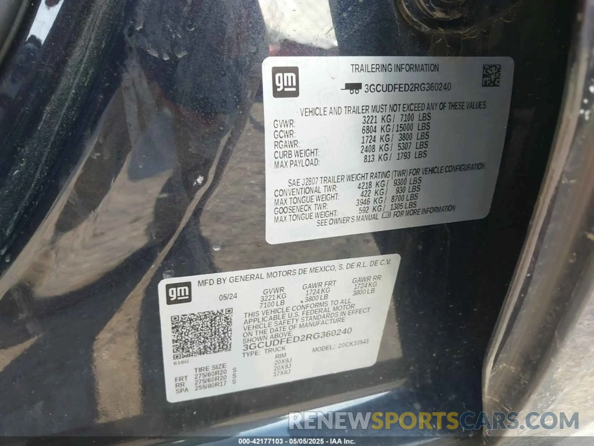 9 Photograph of a damaged car 3GCUDFED2RG360240 CHEVROLET SILVERADO 1500 2024