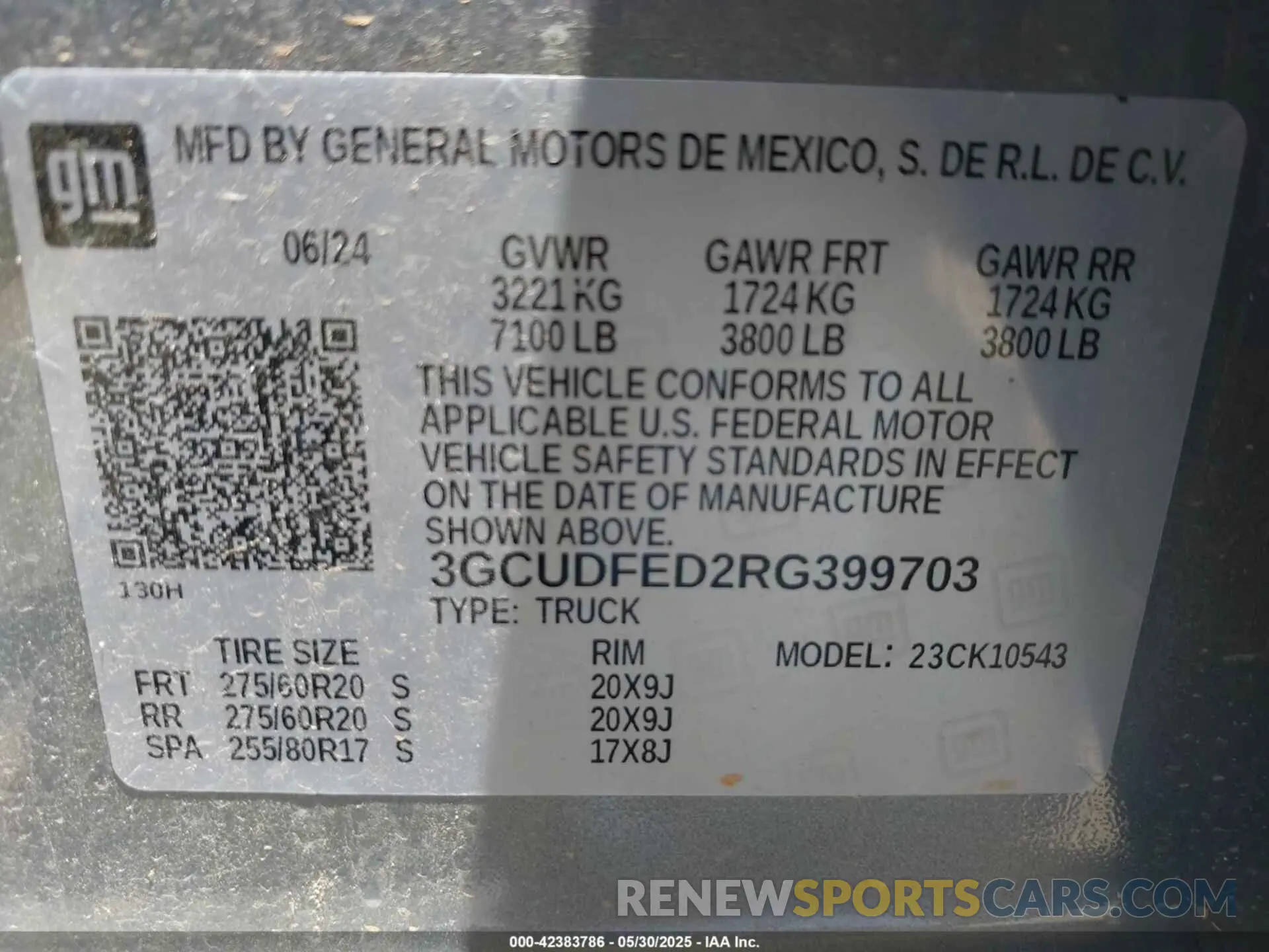 9 Photograph of a damaged car 3GCUDFED2RG399703 CHEVROLET SILVERADO 1500 2024