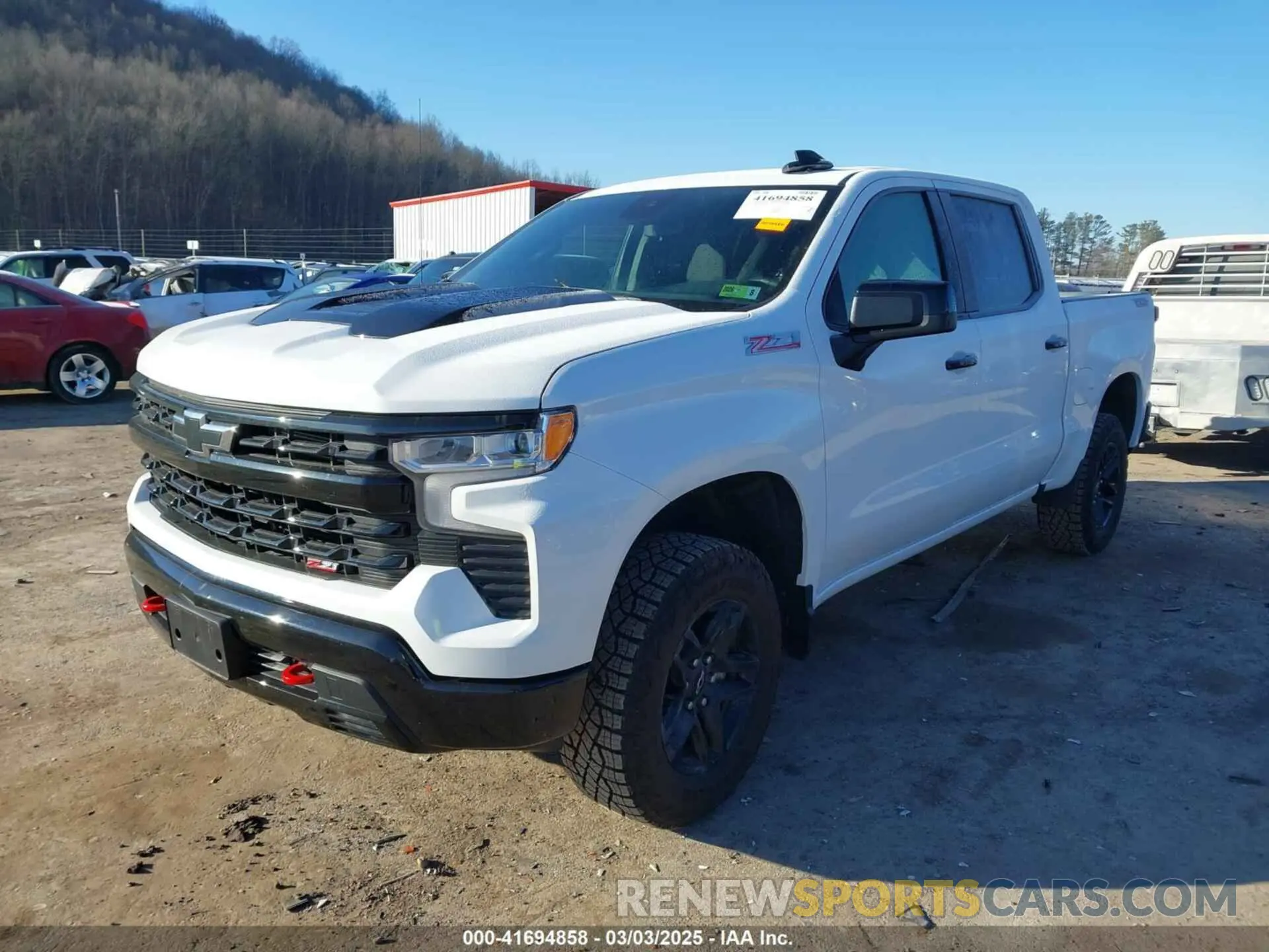 2 Photograph of a damaged car 3GCUDFED4RG431888 CHEVROLET SILVERADO 1500 2024